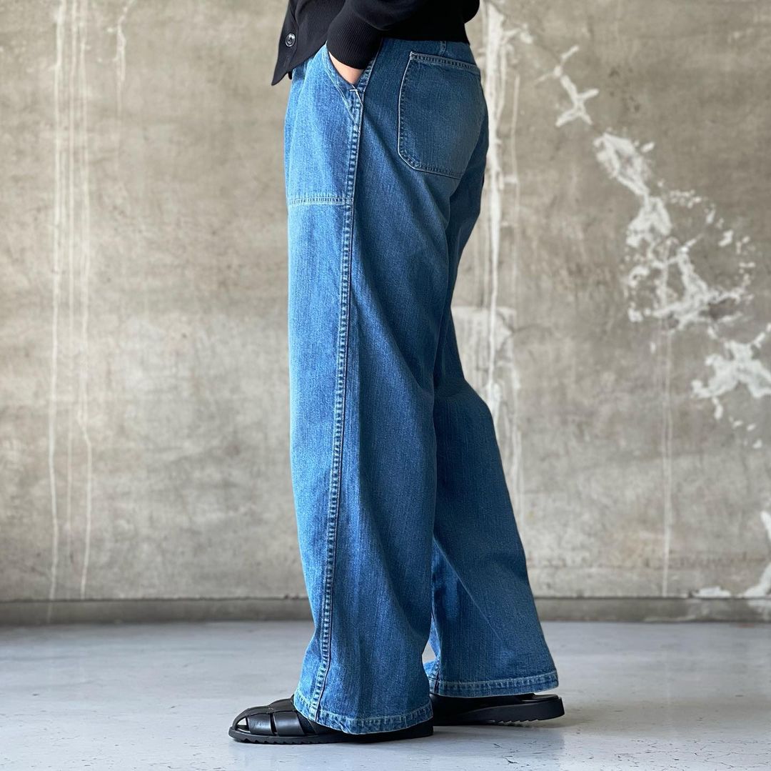 CIOTA / Indigo Subin 11.5oz Denim Baker Pants