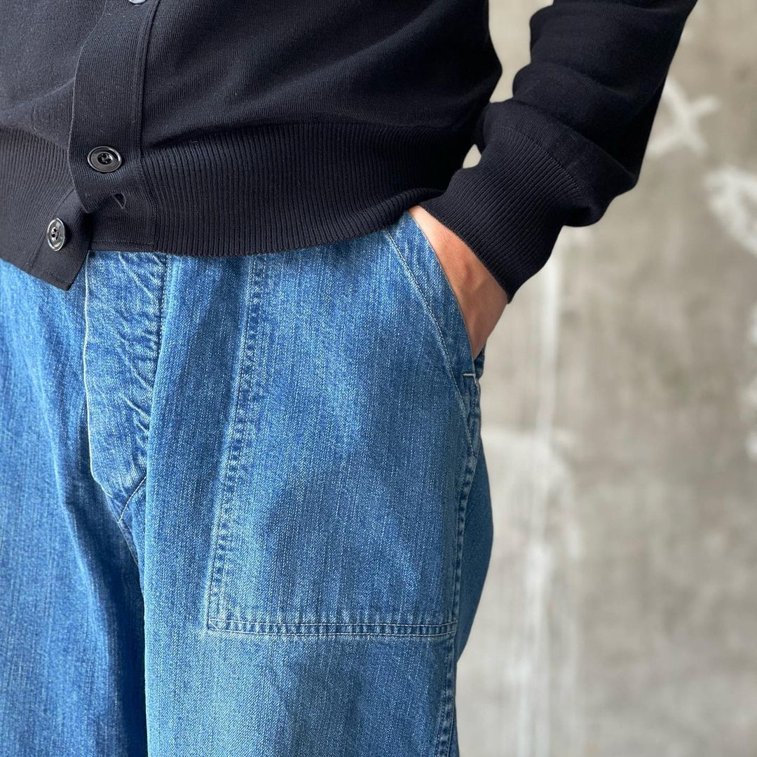 CIOTA / Indigo Subin 11.5oz Denim Baker Pants