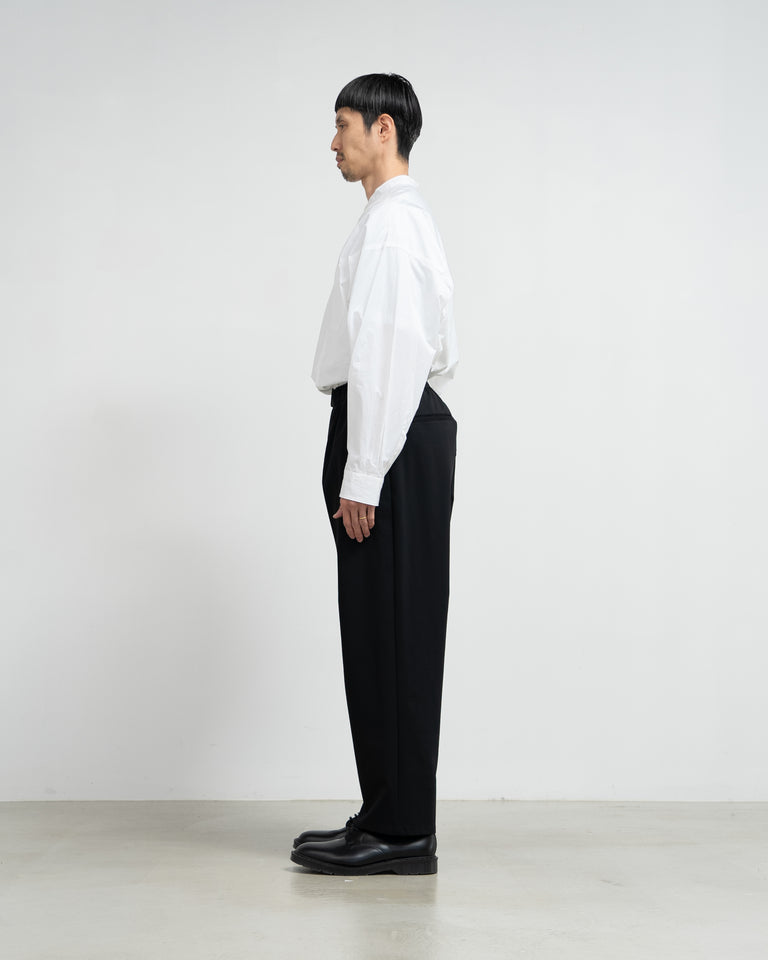 Graphpaper / Compact Ponte Slim Waisted Wide tapered Chef Pants