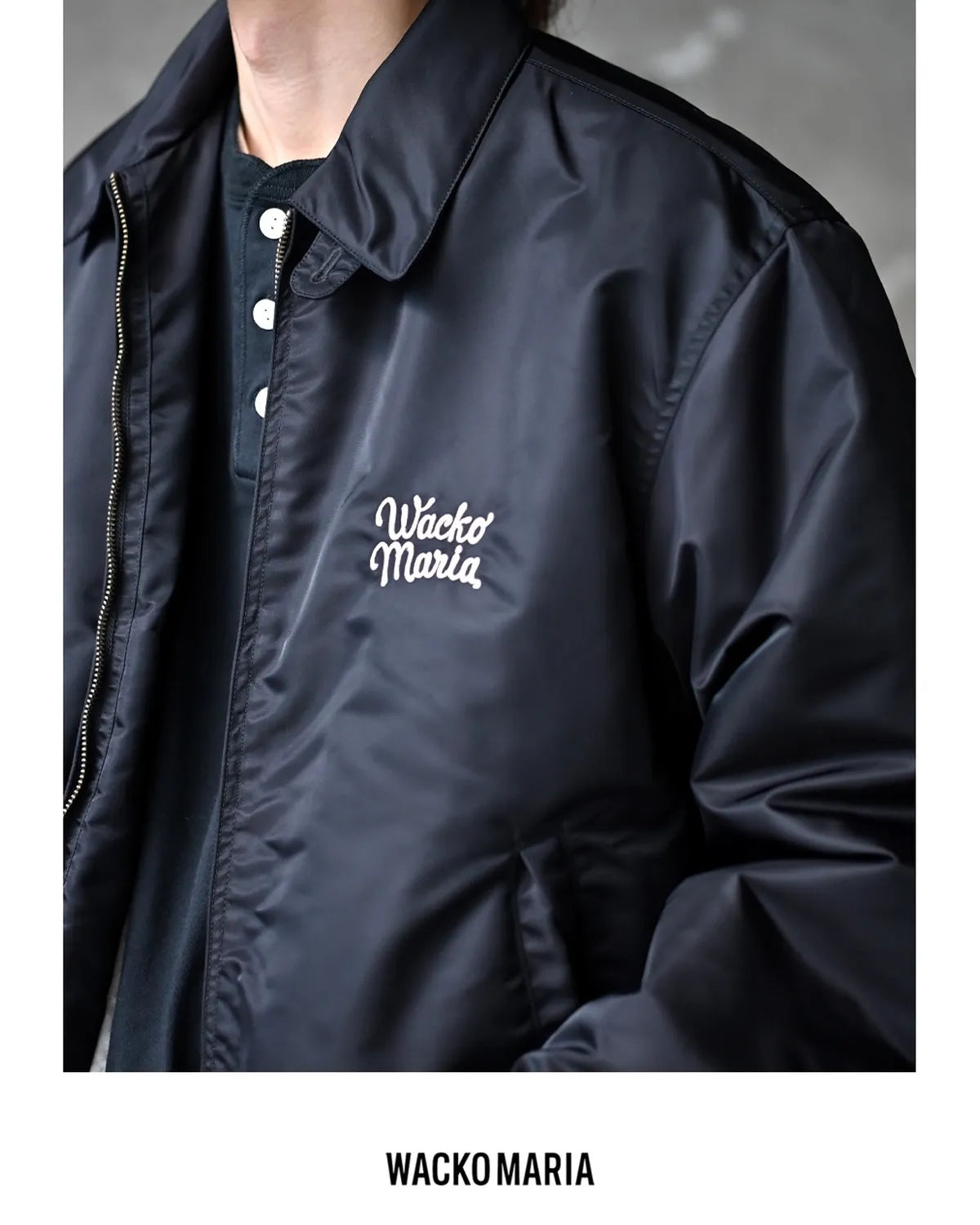 WACKO MARIA × MCGREGOR / NYLON ANTI-FREEZE JACKET (26FW-WMO-MC03)