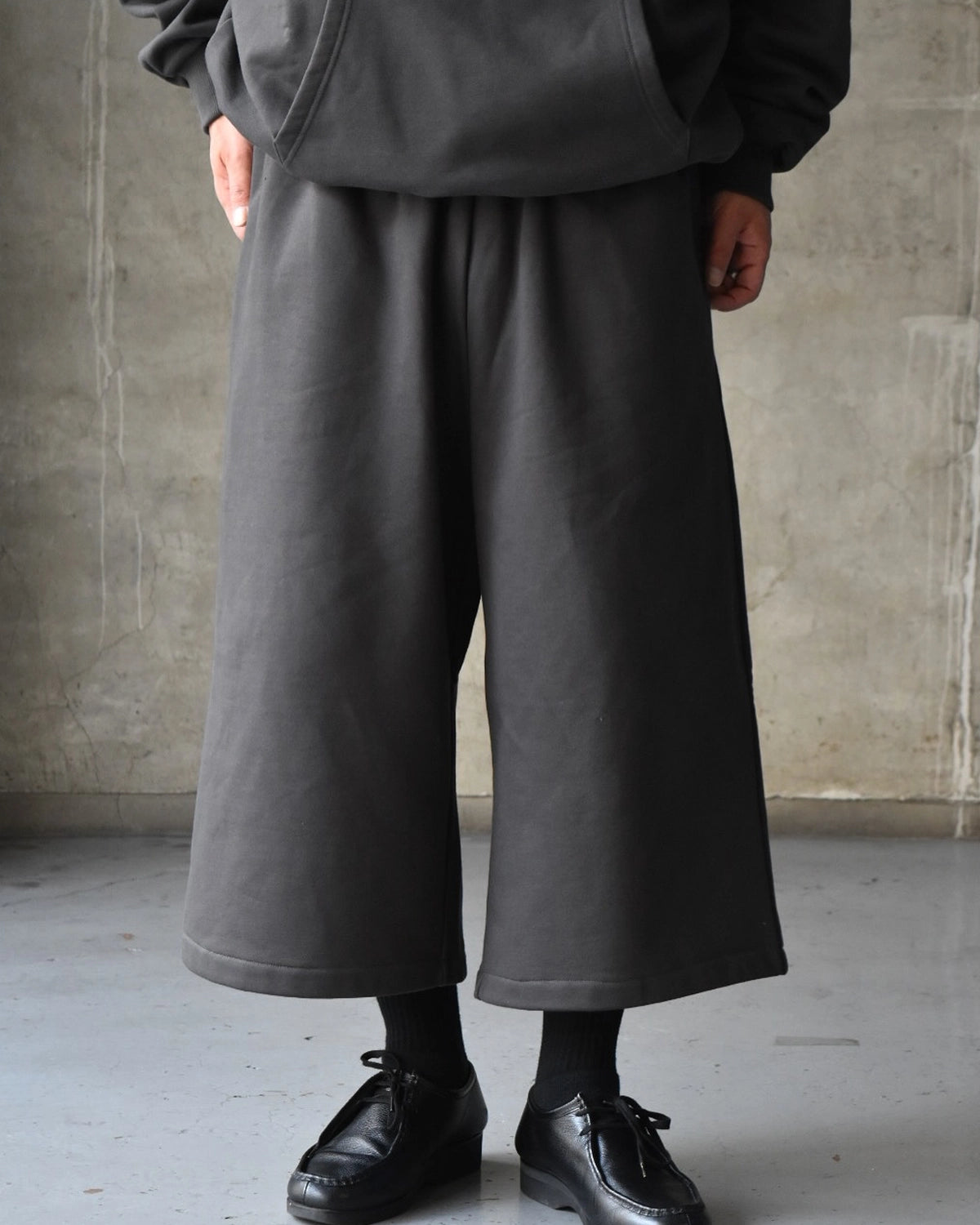 COOTIE PRODUCTIONS® / Chubby Sweat Shin Cut Wide Easy Pants (CTE-25A122)
