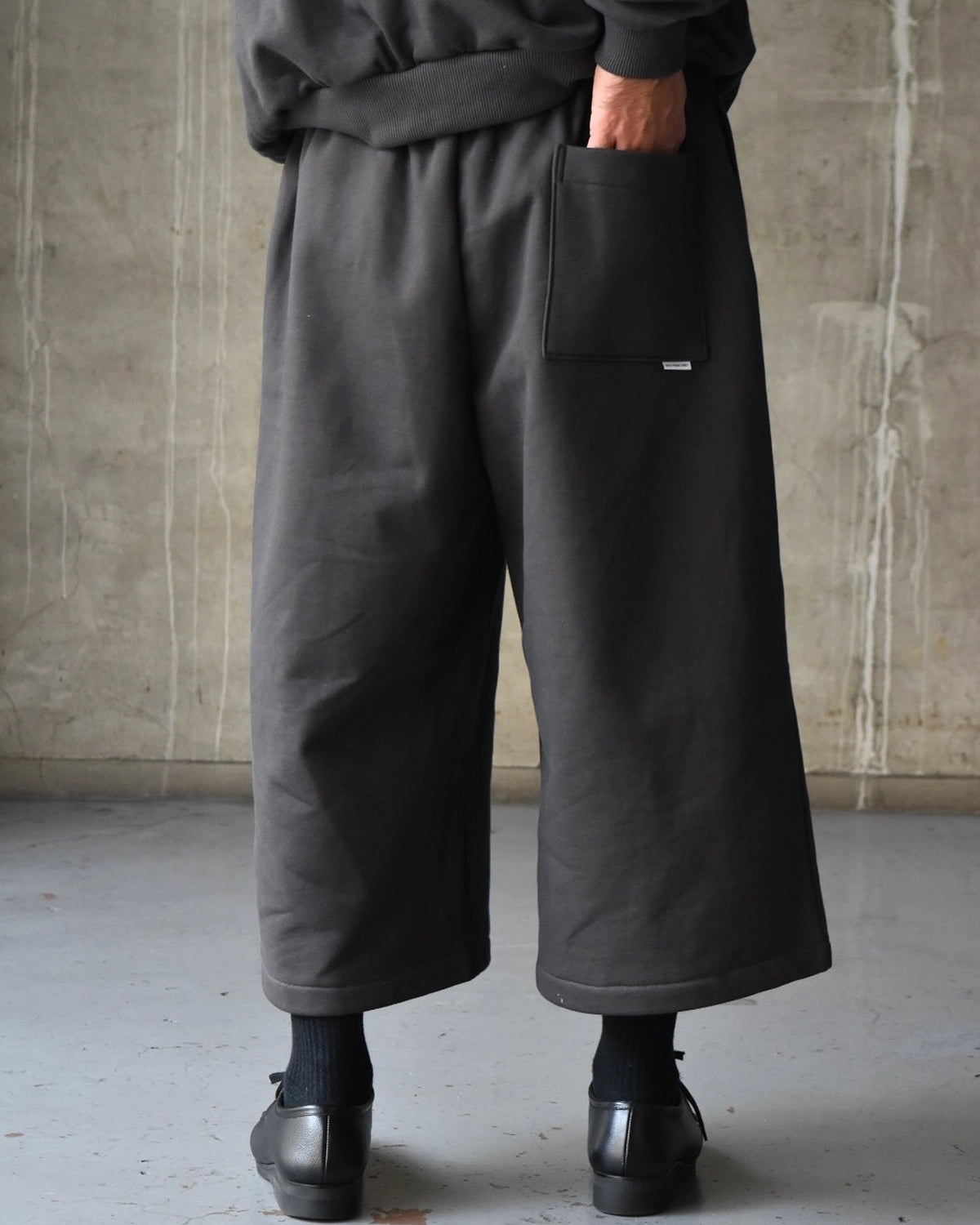 COOTIE PRODUCTIONS® / Chubby Sweat Shin Cut Wide Easy Pants (CTE-25A122)