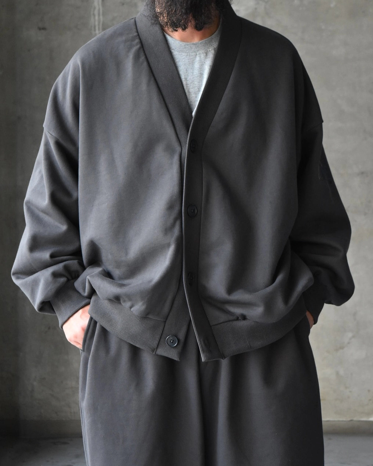 COOTIE PRODUCTIONS® / Chubby Sweat Cardigan (CTE-25A322)