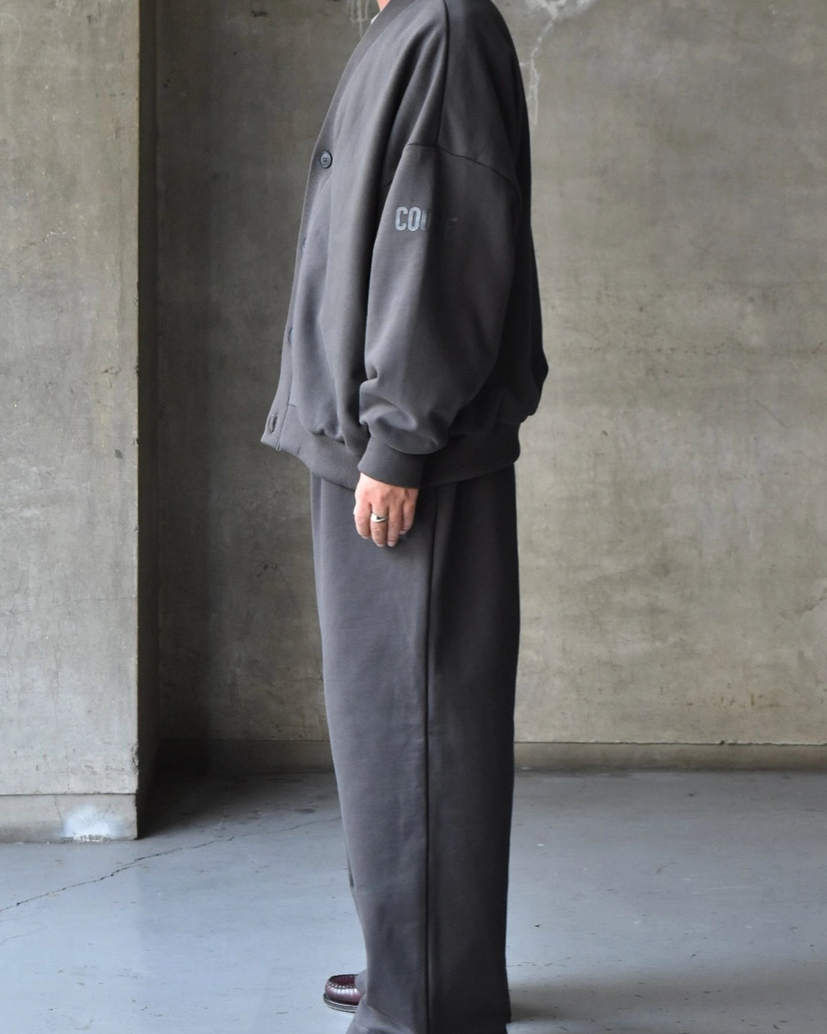 COOTIE PRODUCTIONS® / Chubby Sweat Wide Easy Pants (CTE-25A121)