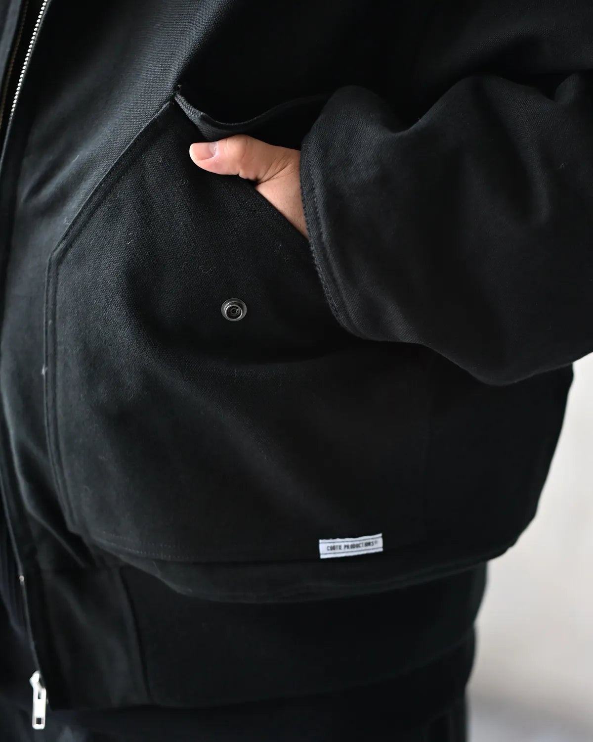 COOTIE PRODUCTIONS / Nidom Cotton Duck Flight Jacket (CTE-26A213)