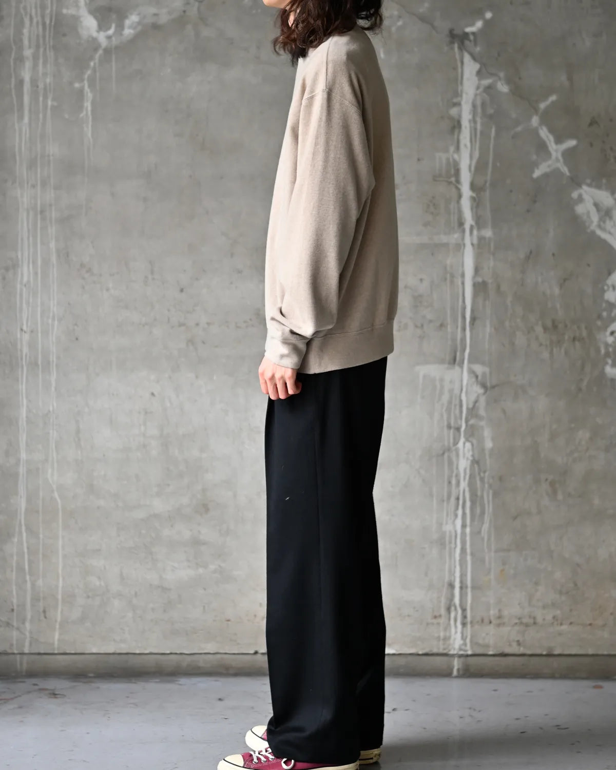 marka / V-NECK L/S TEE (M26C22CS04C)