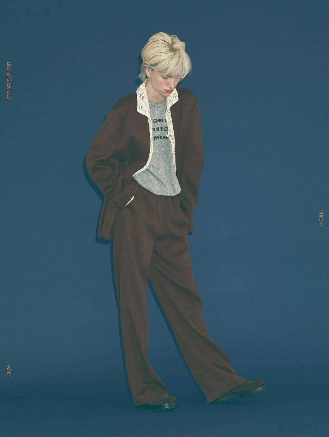 PHEENY / Kersey Gathered Pants (PS26-PT01)