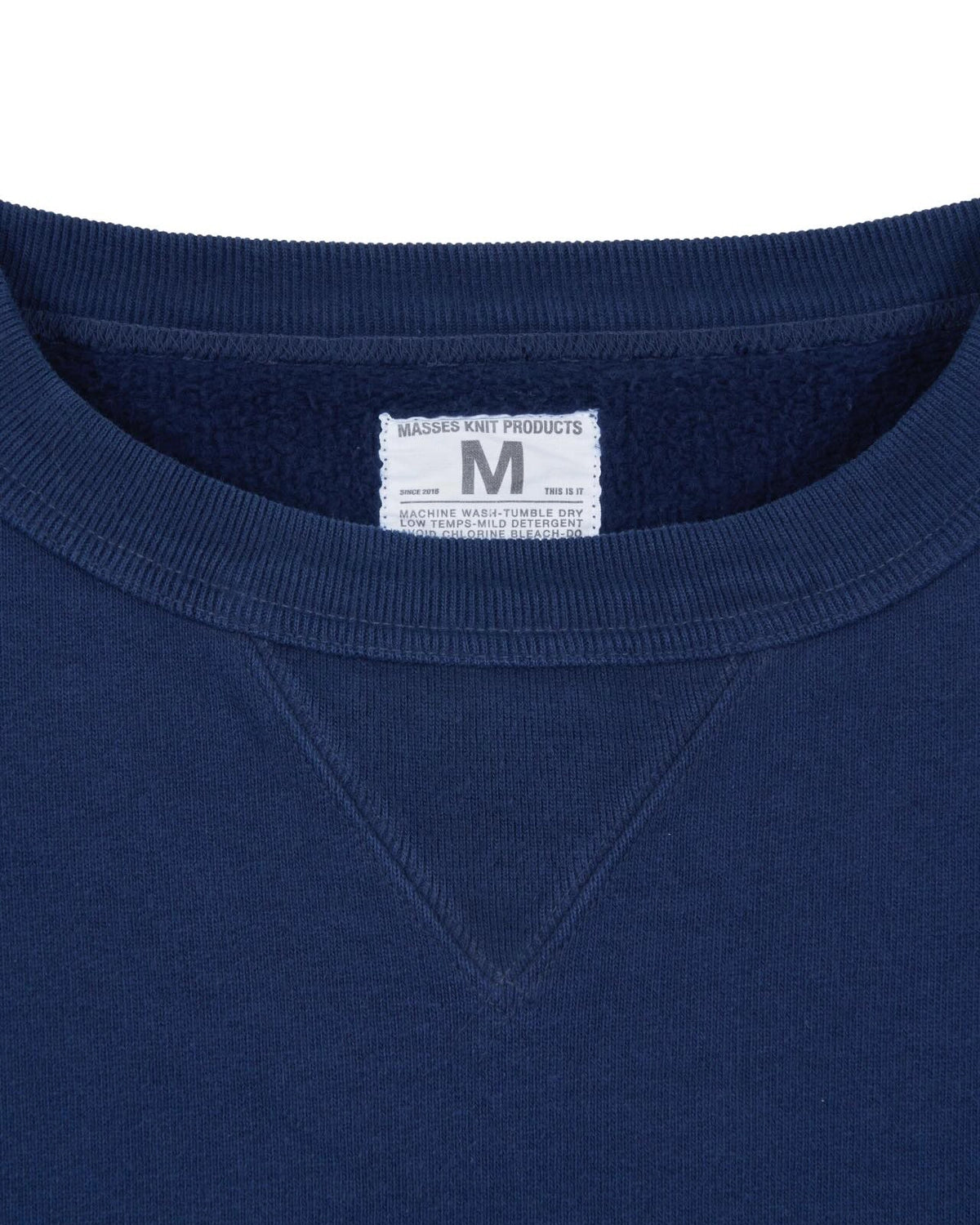 MASSES(マシス) / SWEAT CREW H.WASH | 公式通販・JACK in the NET