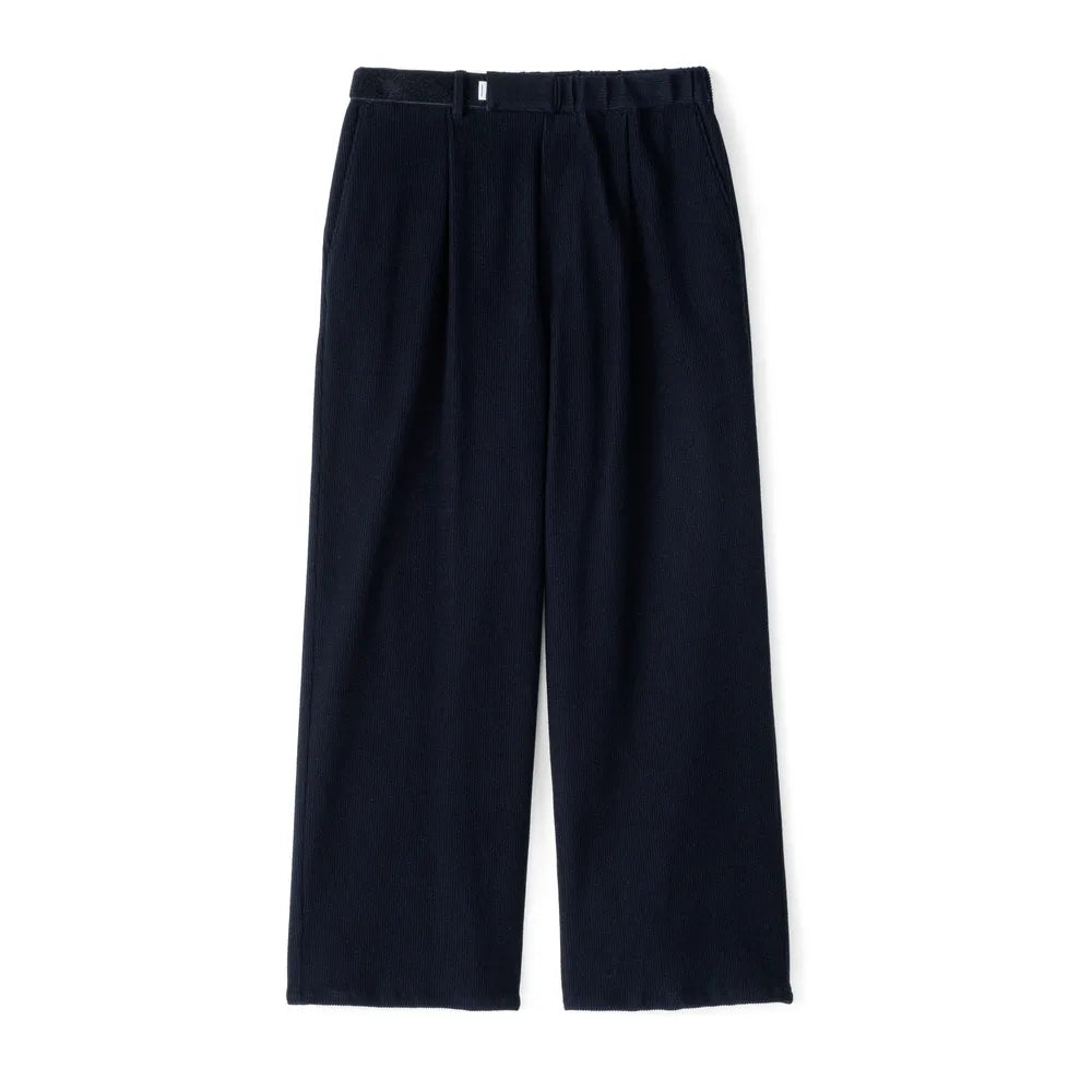 Graphpaper / Knit Corduroy Wide Chef Pants  (GM243-40287B)