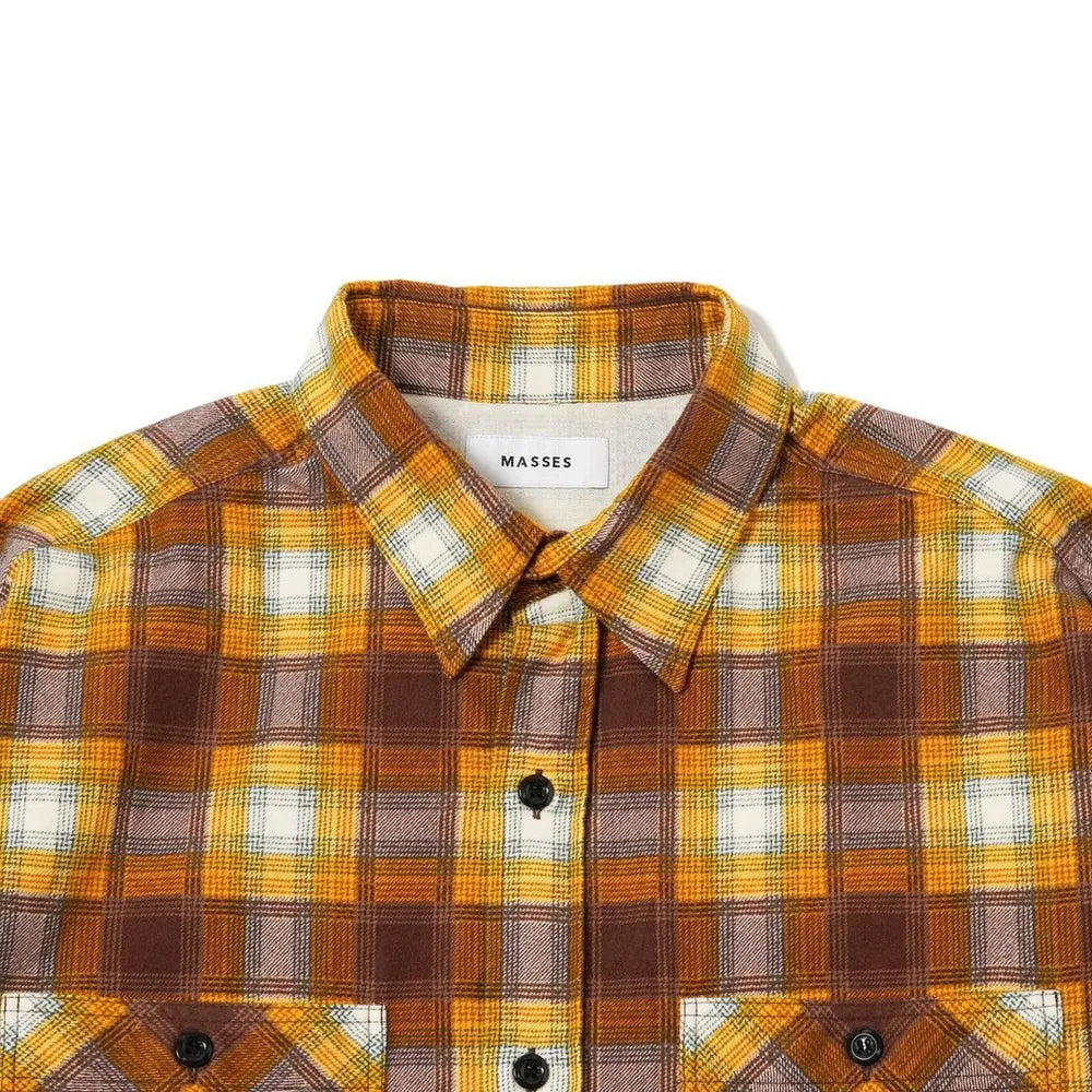 MASSES / FLANNEL PLAID SHIRT (1242020013)