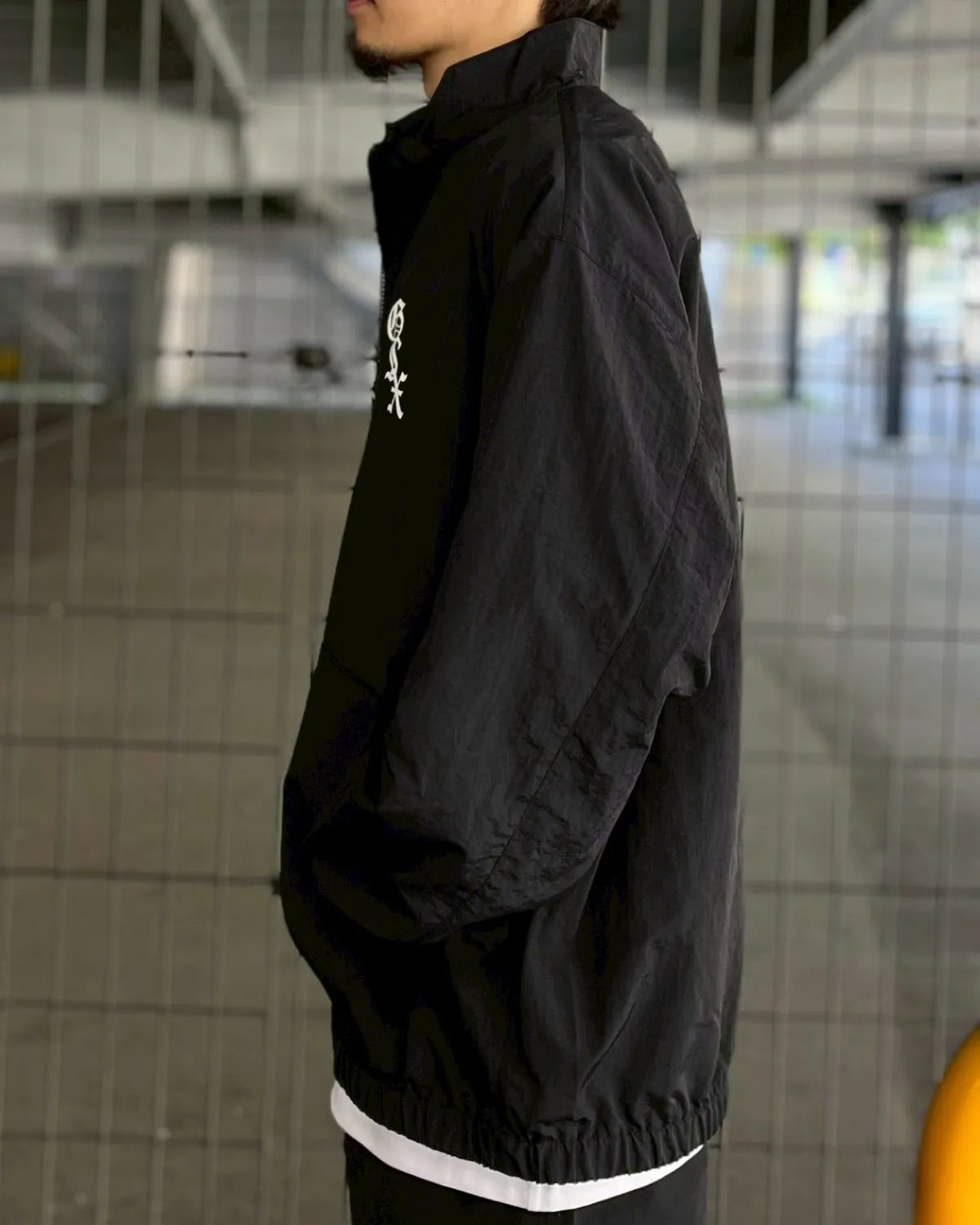 GOD SELECTION XXX / GSX Logo Half-Zip Pullover Track Jacket (GX-S26-JK-01)