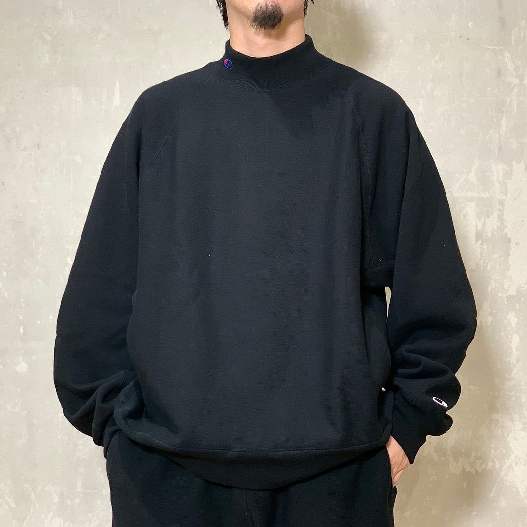 N.HOOLYWOOD /× Champion モックネックスウェットシャツ