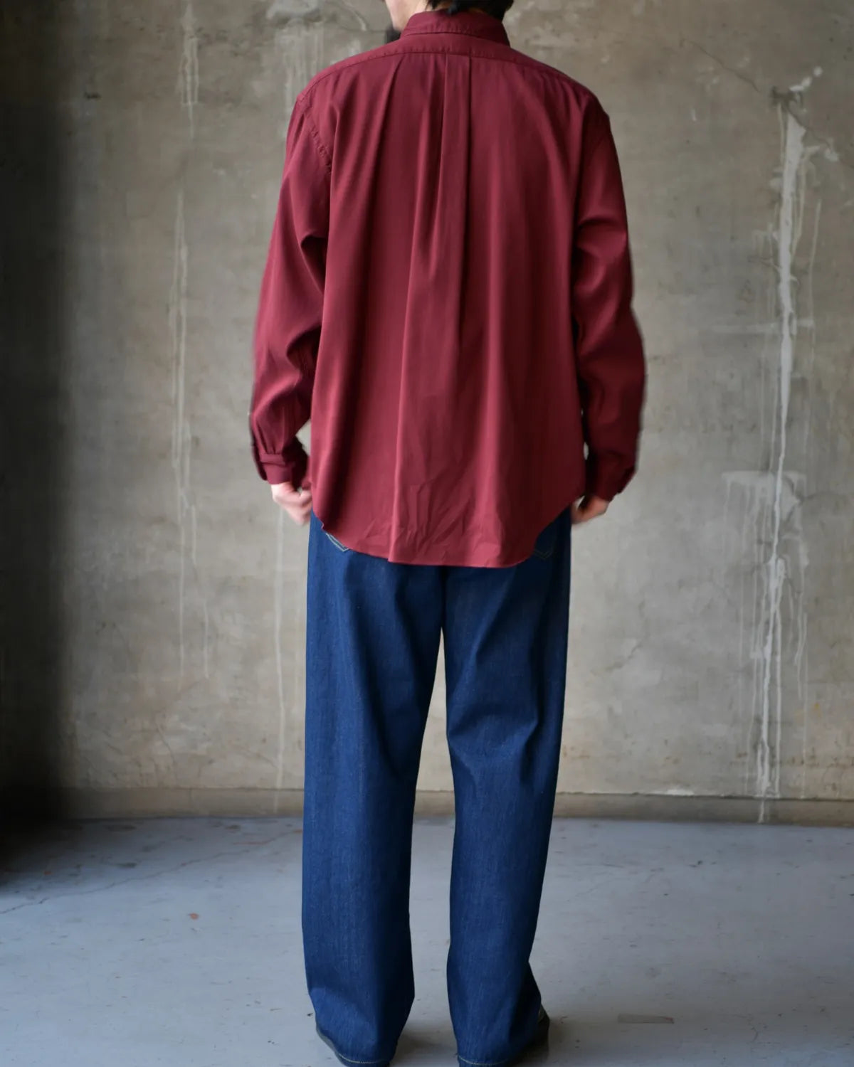 A.PRESSE / Double Weave Twill Regular Collar Shirts (26SAP-02-05)