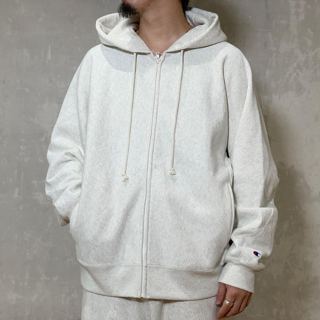 N.HOOLYWOOD × Champion / ジップアップ フーデッドスウェットシャツ