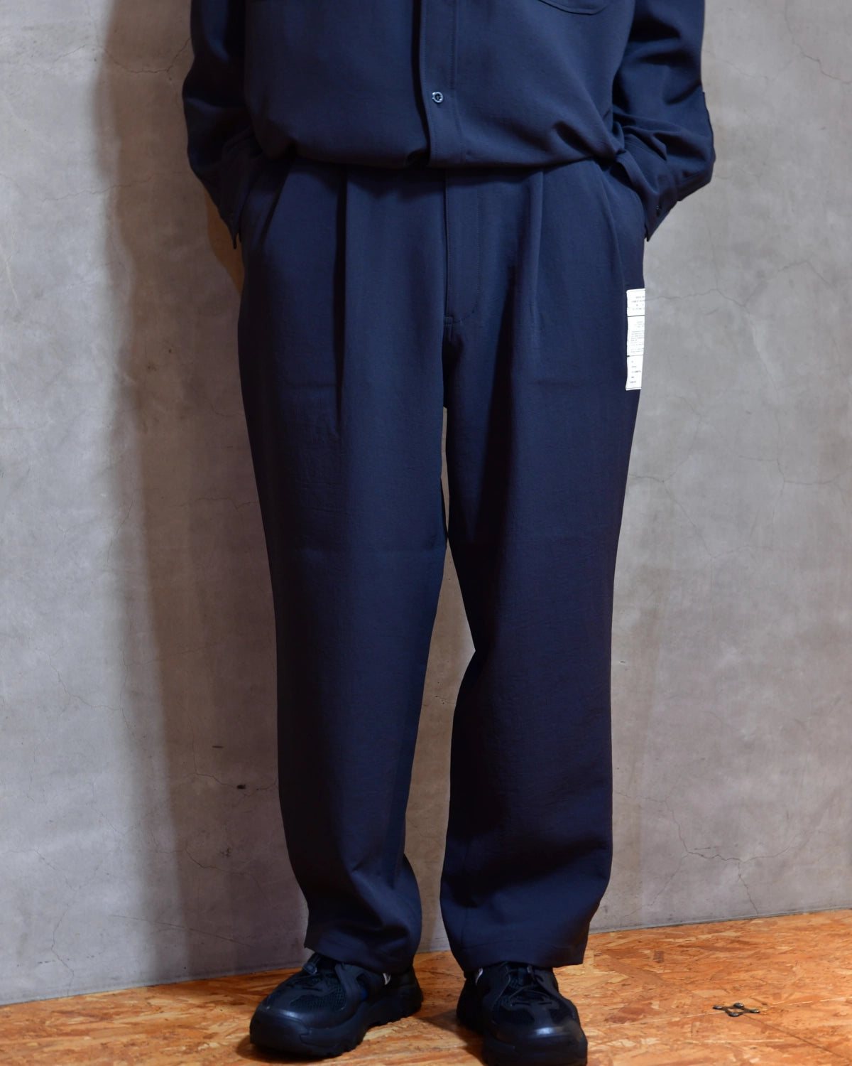 N.HOOLYWOOD TEST PRODUCT EXCHANGE SERVICE / DOUBLE TUCK TROUSERS (9262-PT01-017)