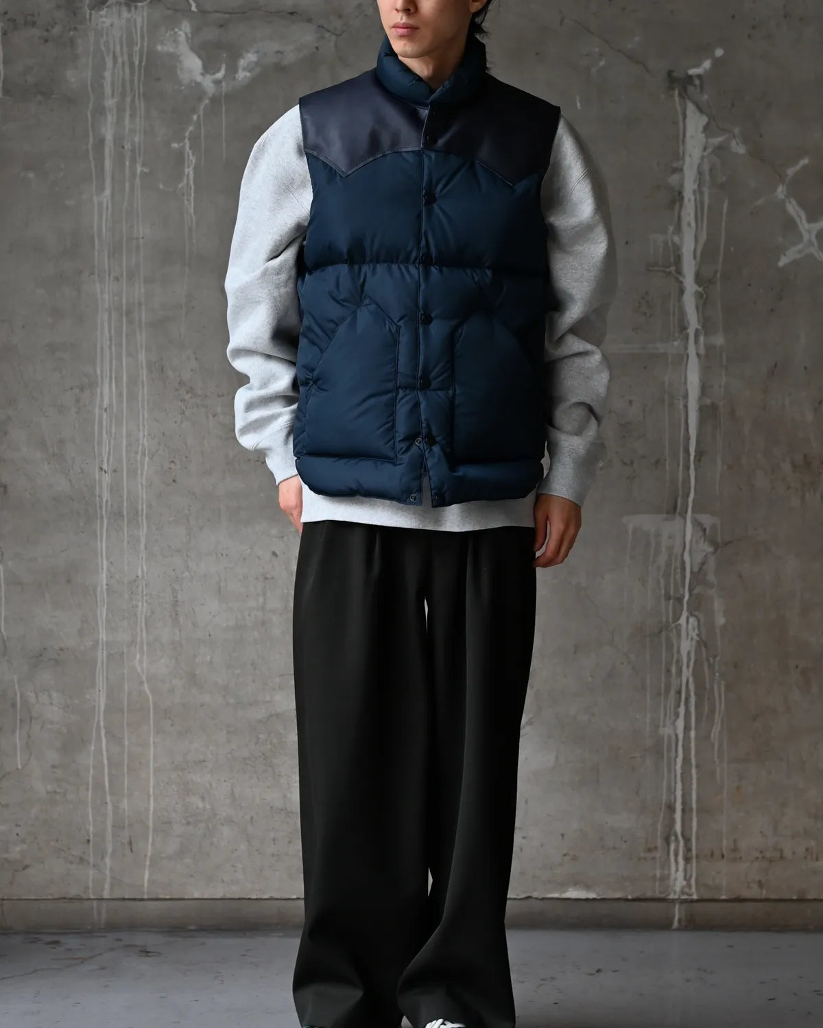 MINEDENIM × Rocky Mountain Featherbed  / Down Vest (RMFMD01)
