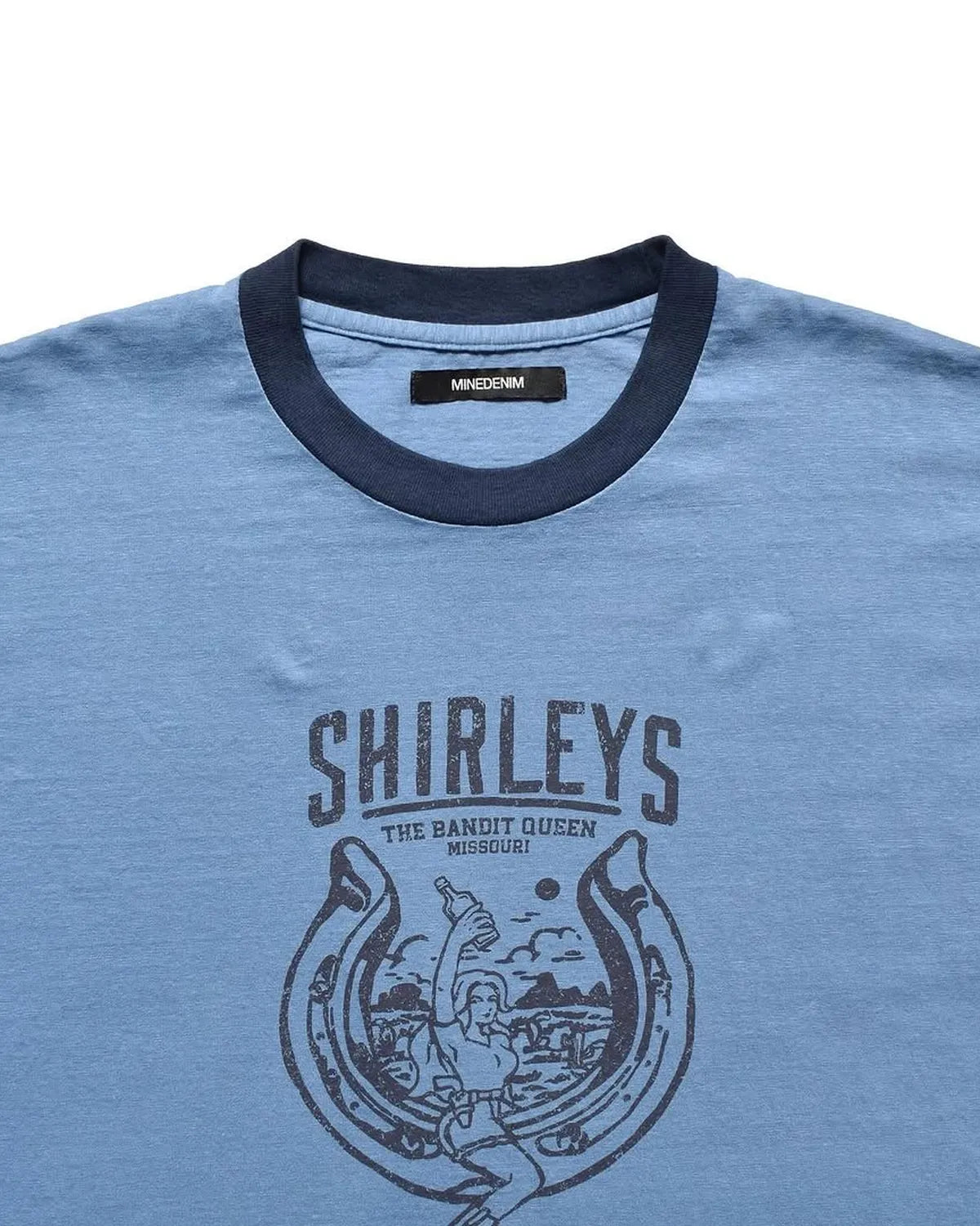 MINEDENIM  / SHIRLEYS Rinferneck T-SHIRT (2503-4003)