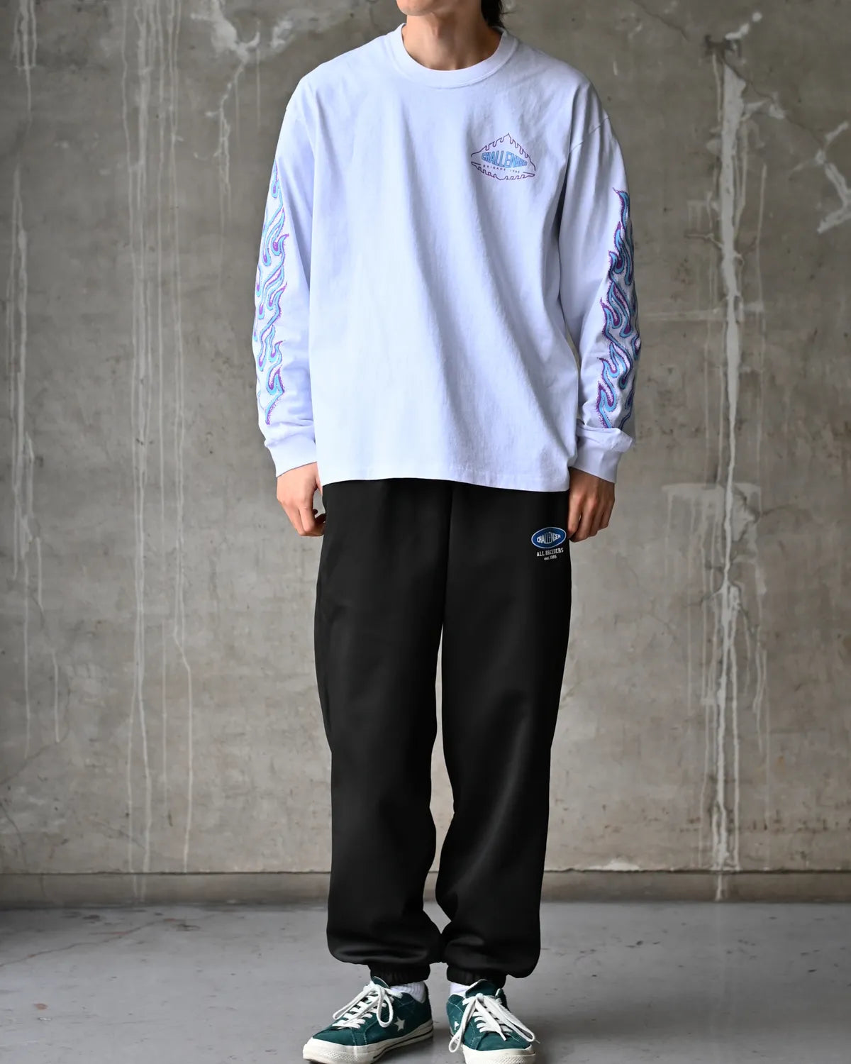 CHALLENGER / L/S FLAME TEE (CLG-TS 026-028)