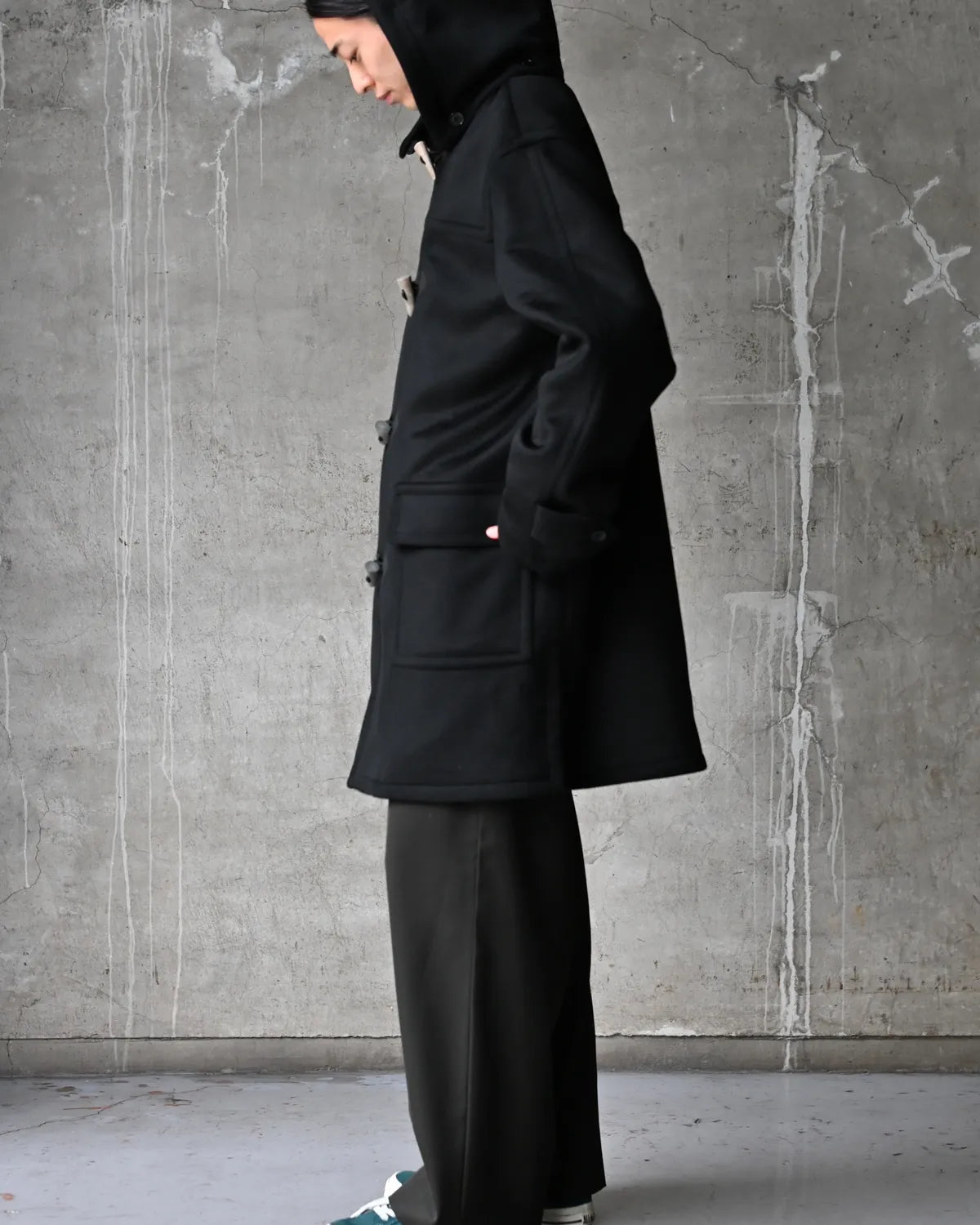 MARKAWARE / Cashmere Double Faced Cloth / Duffle Coat (A26C19CO01C)
