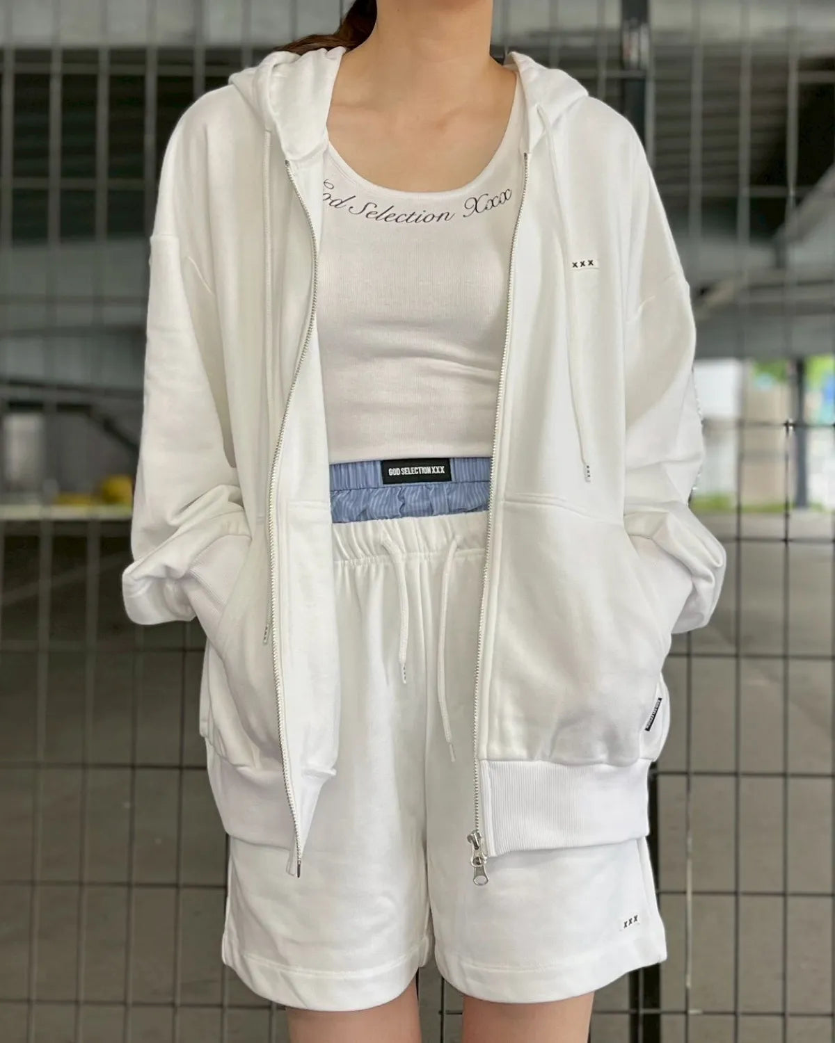 GOD SELECTION XXX / ZIP HOODIE (GXL-S26-CS-03)
