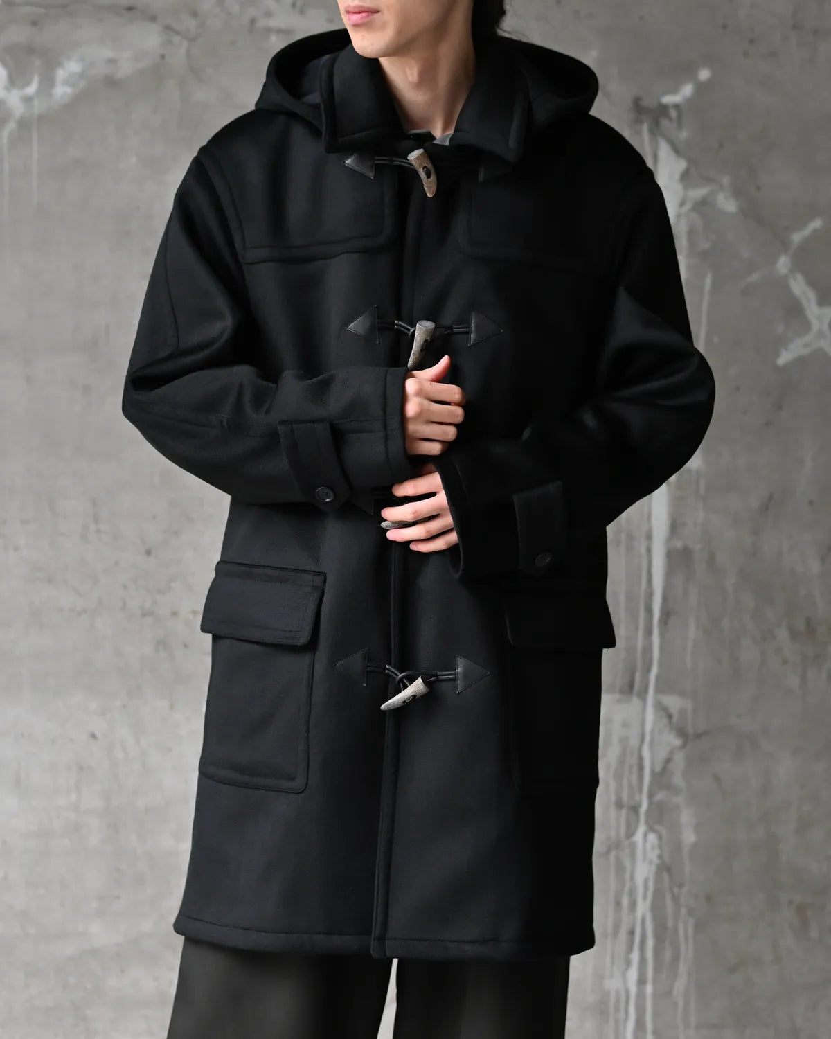 MARKAWARE / Cashmere Double Faced Cloth / Duffle Coat (A26C19CO01C)