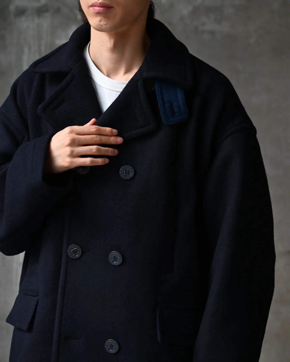 is-ness / Peacoat (26AW_36_1008WPCOAT01)