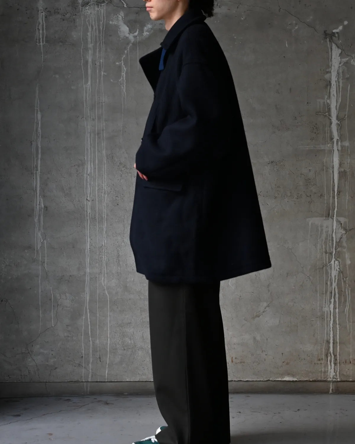 is-ness / Peacoat (26AW_36_1008WPCOAT01)