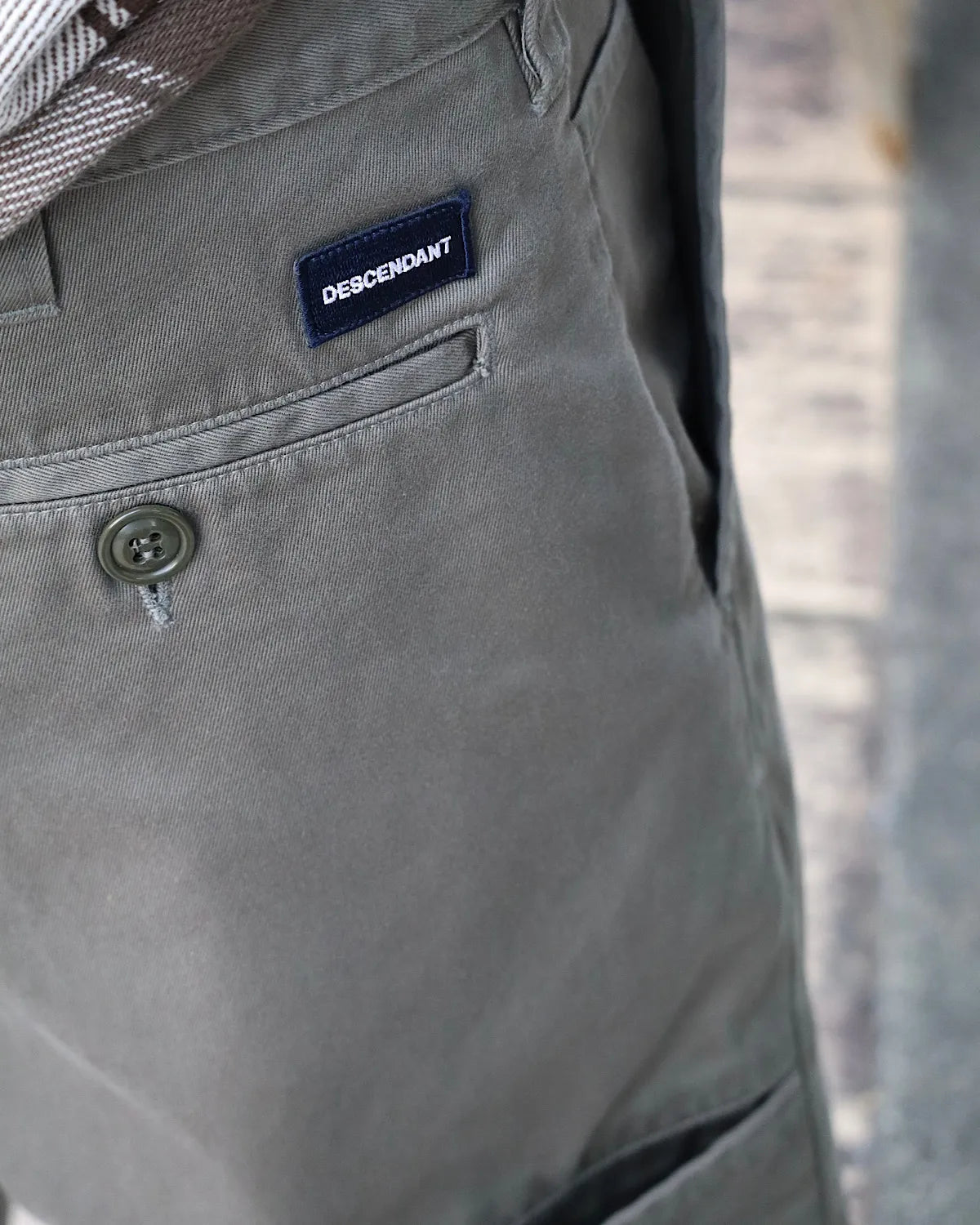 DESCENDANT / PIT TWILL SHORTS (261TQDS-PTM05)