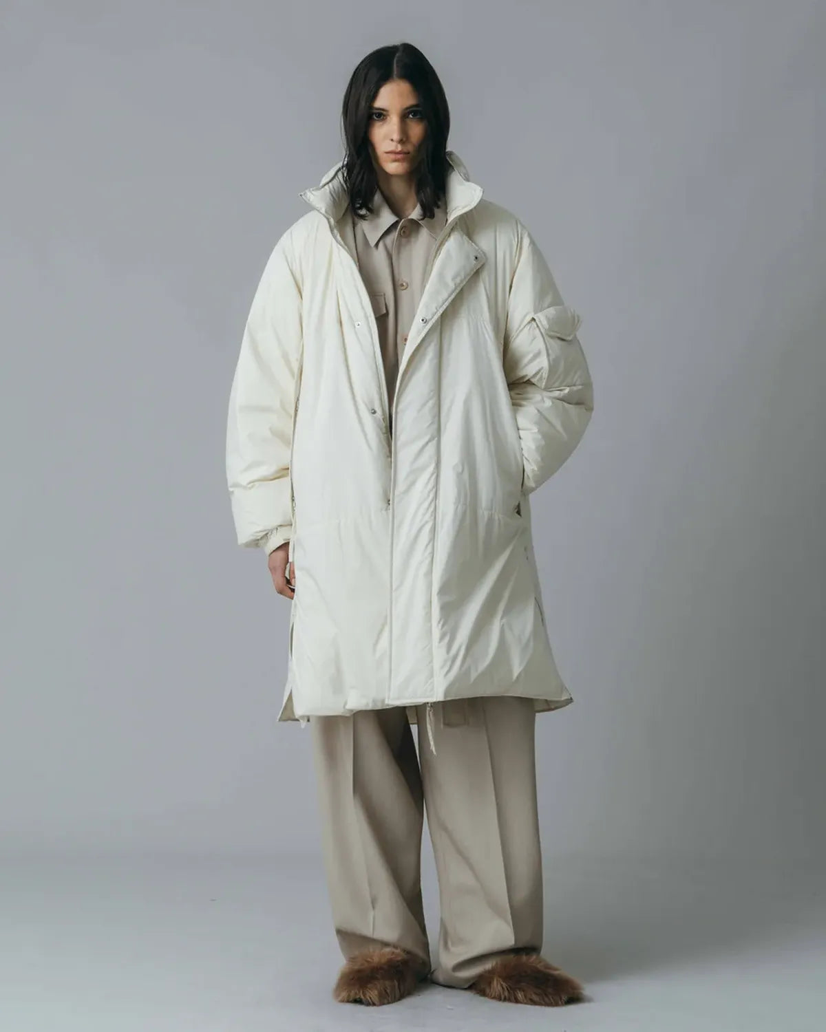 08sircus × TAION / Down monster parka (S26AW-OT01)