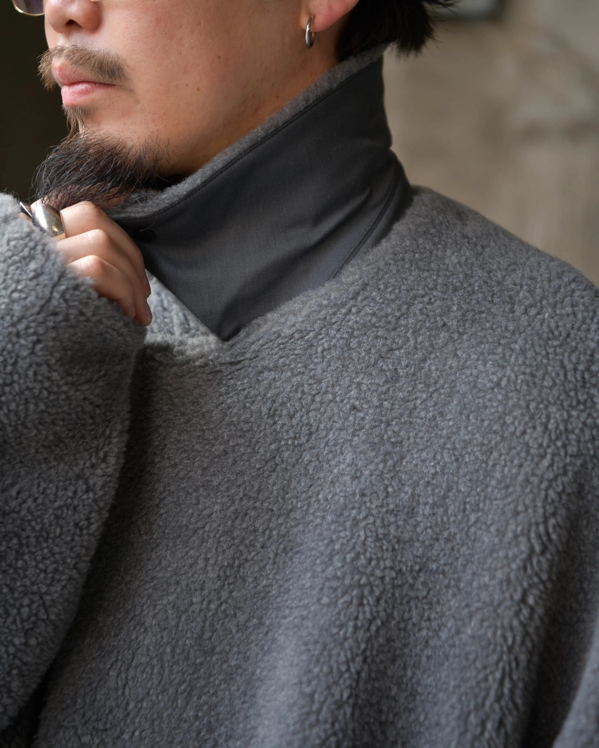 N.HOOLYWOOD COMPILE / BALMACAAN COAT (2252-CO06-002)