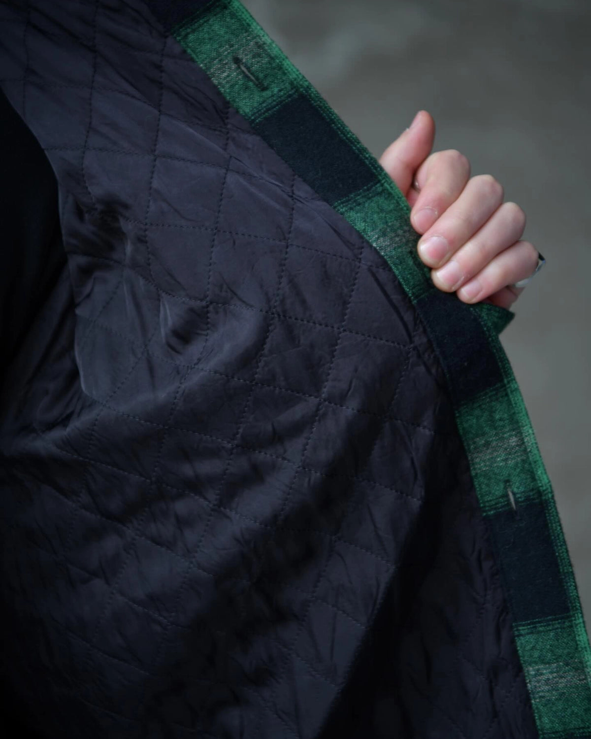 RATS / WOOL CHECK SHIRT JKT (25'RS-1104)