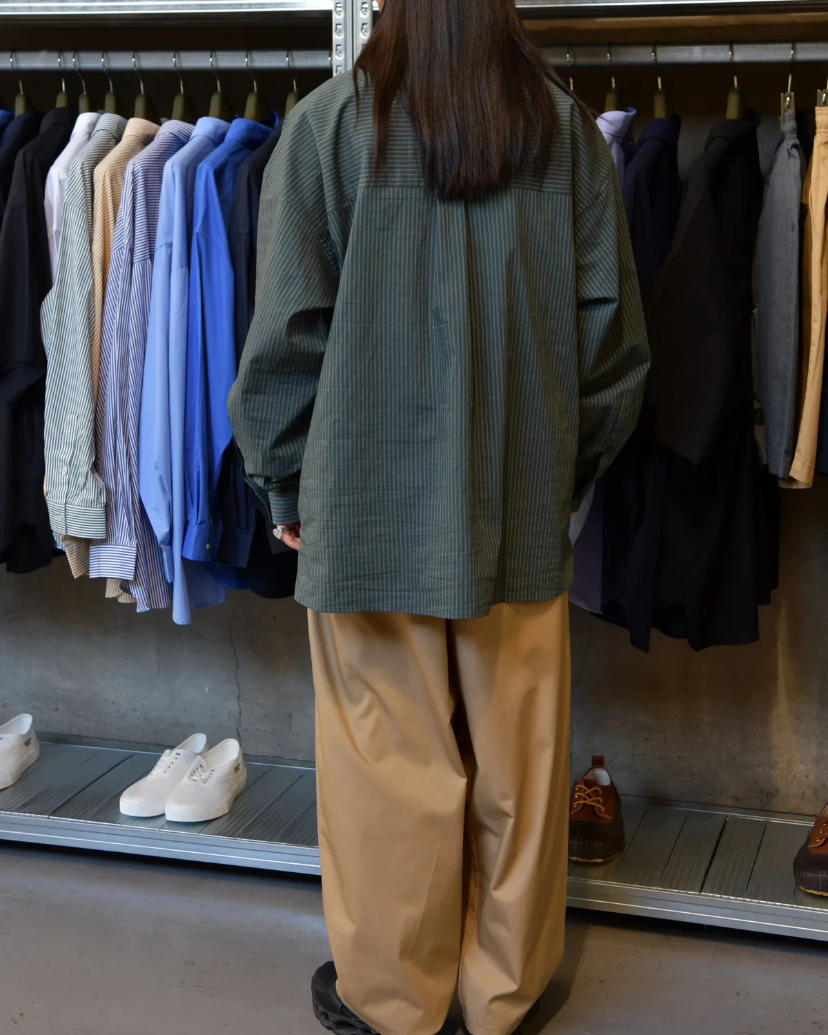 FreshService / HRAFTeX® L/S STRIPE SHIRT (FSC262-50007)