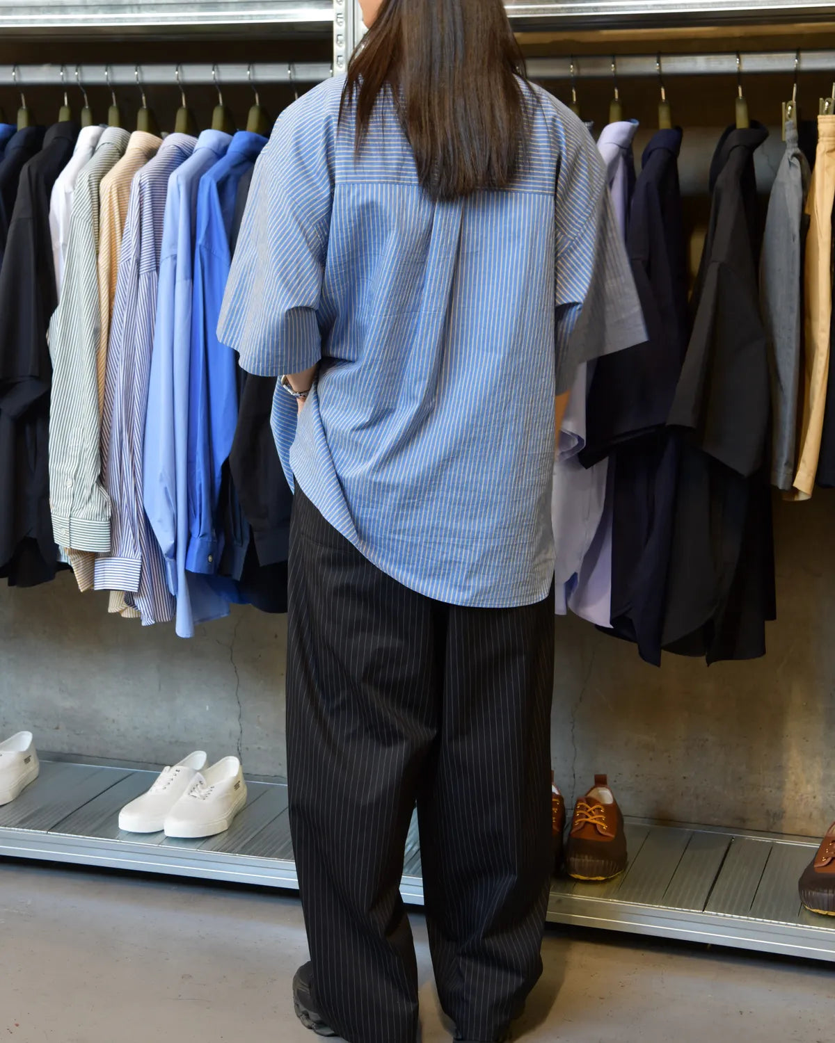 FreshService / HRAFTeX® S/S STRIPE SHIRT (FSC262-50008)