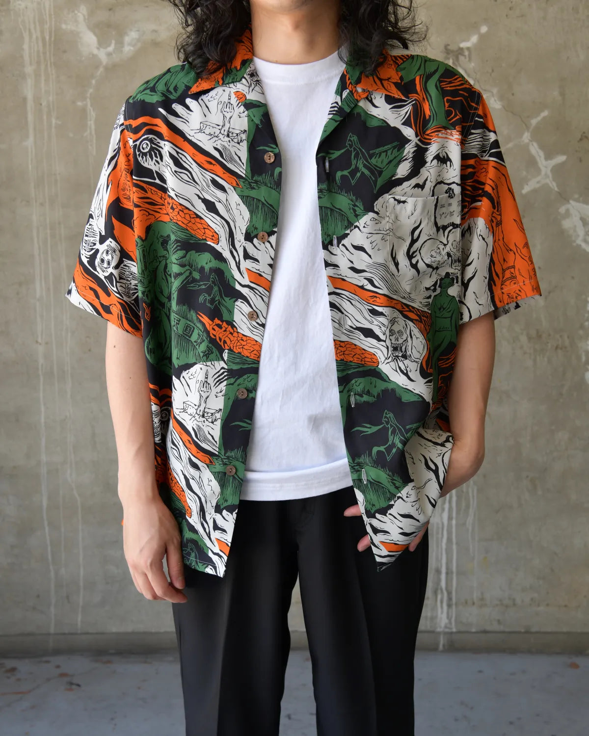 WACKO MARIA / HAWAIIAN SHIRT S/S -TYPE-1- (26SS-WMS-HI01)