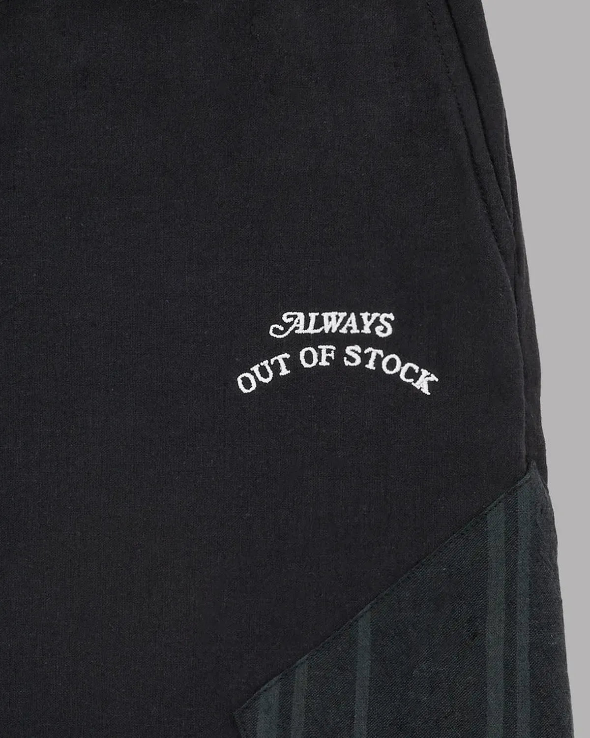 ALWAYS OUT OF STOCK / LINEN BASKETBALL SHORTS (HA-025106231)