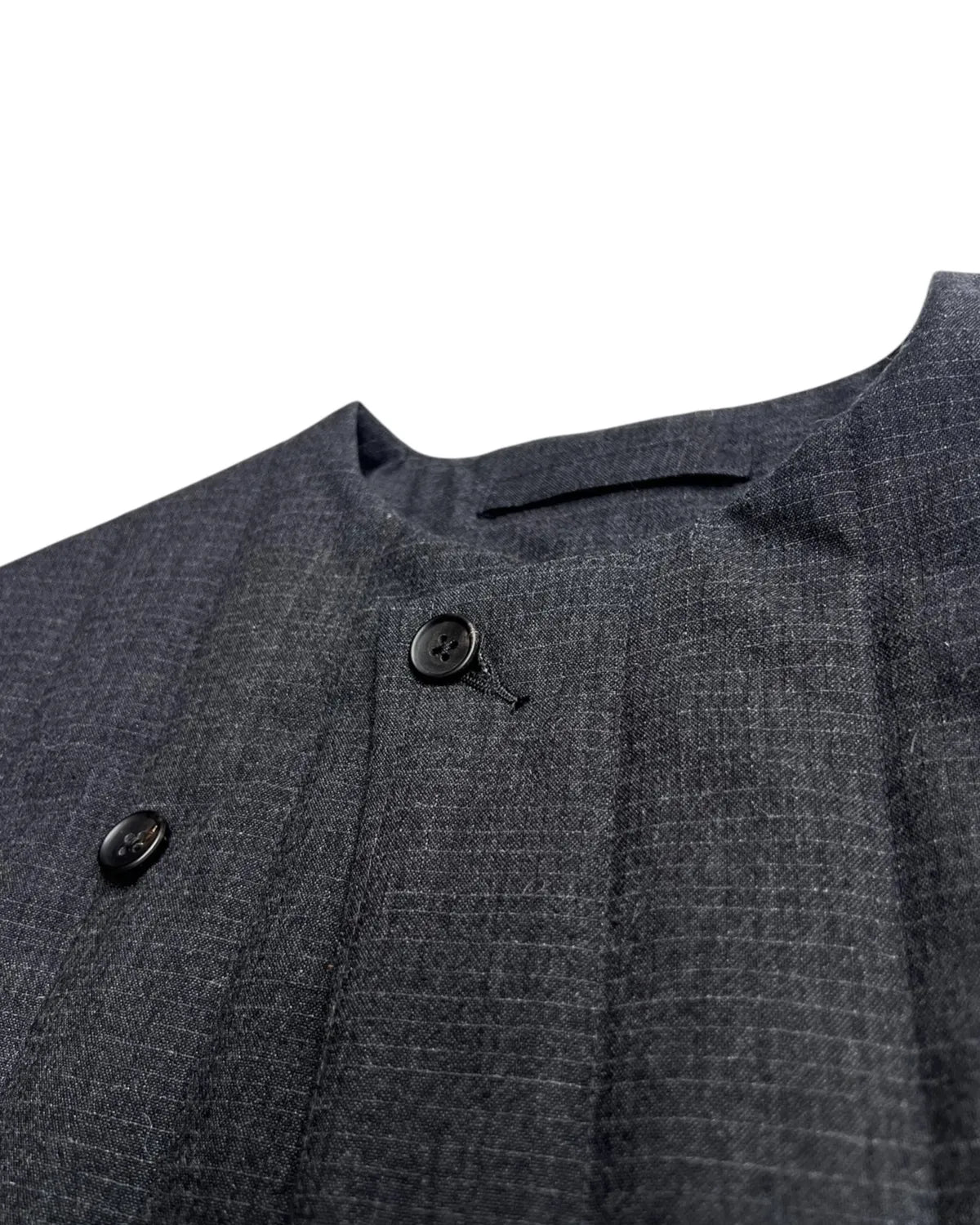blurhms / Wool Ramie Mohair Quilted Vest (BHS26F014)
