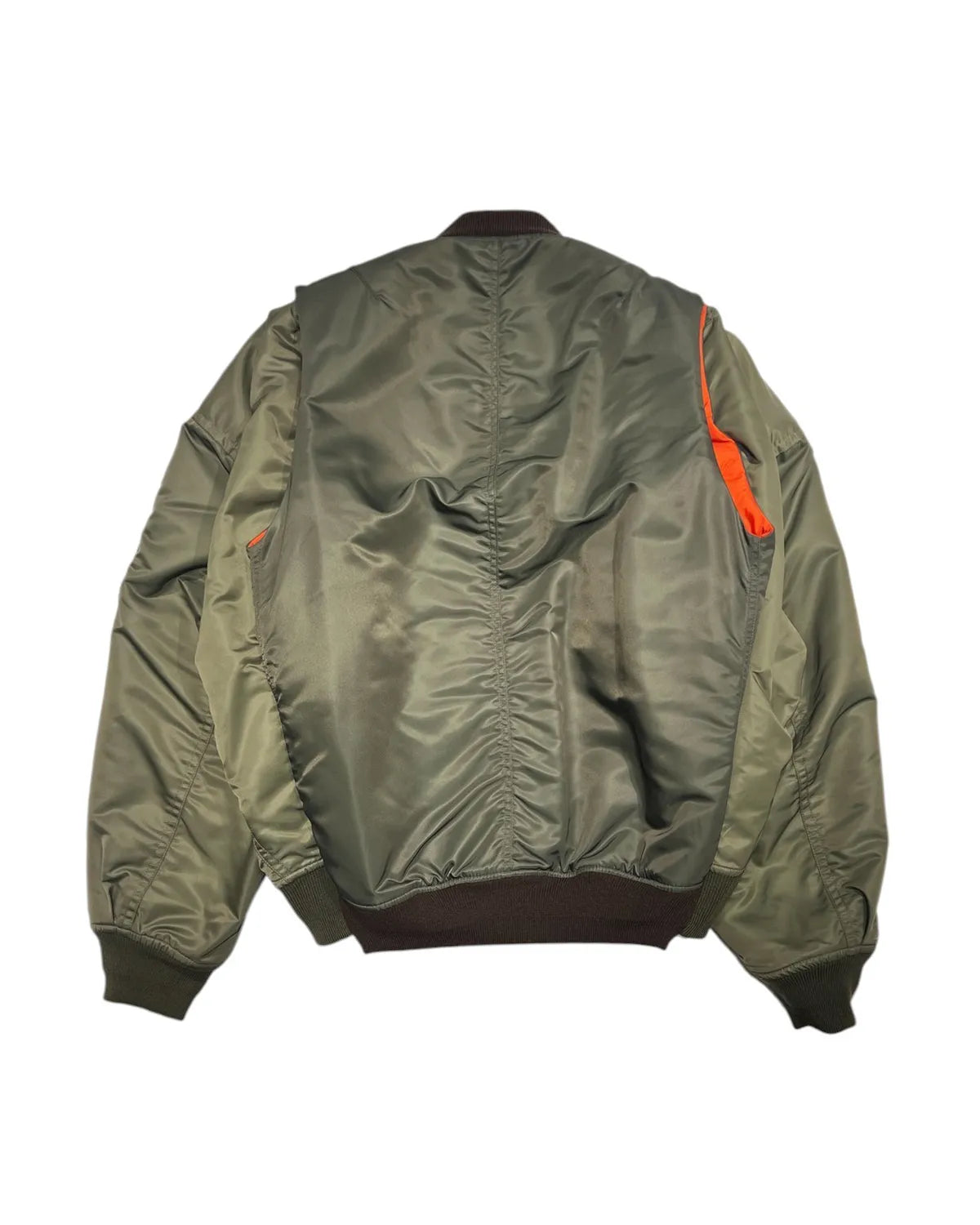 Maison MIHARA YASUHIRO / BACK VEST BOMBER JK (A16BL051)