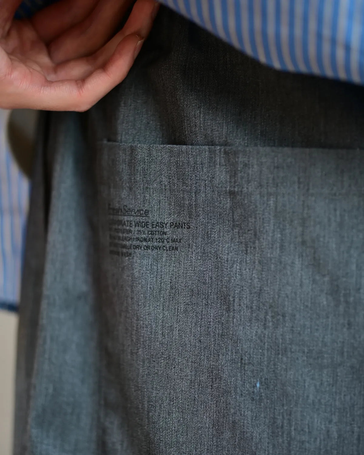 FreshService / CORPORATE WIDE EASY PANTS (FSC262-40014B)