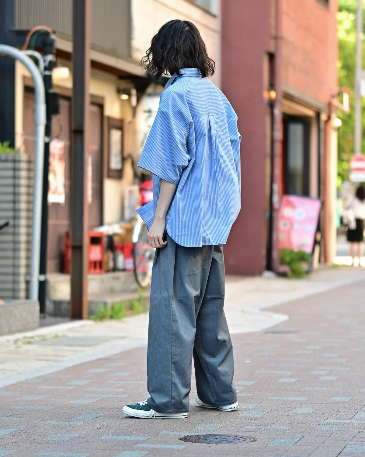 FreshService / HRAFTeX® S/S STRIPE SHIRT (FSC262-50008)