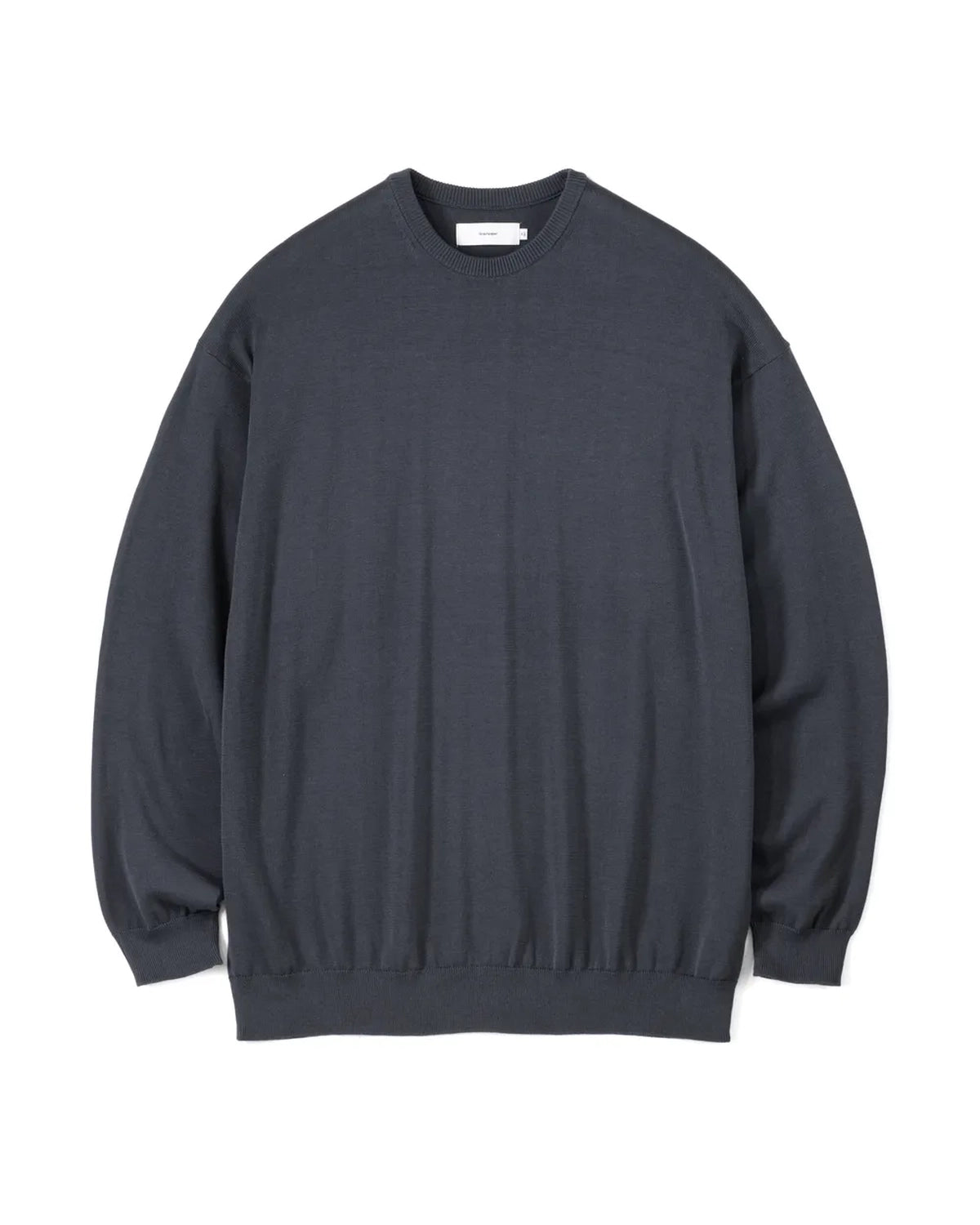 Graphpaper / Suvin High Gauge L/S Crew Neck Knit (GU251-80007B)