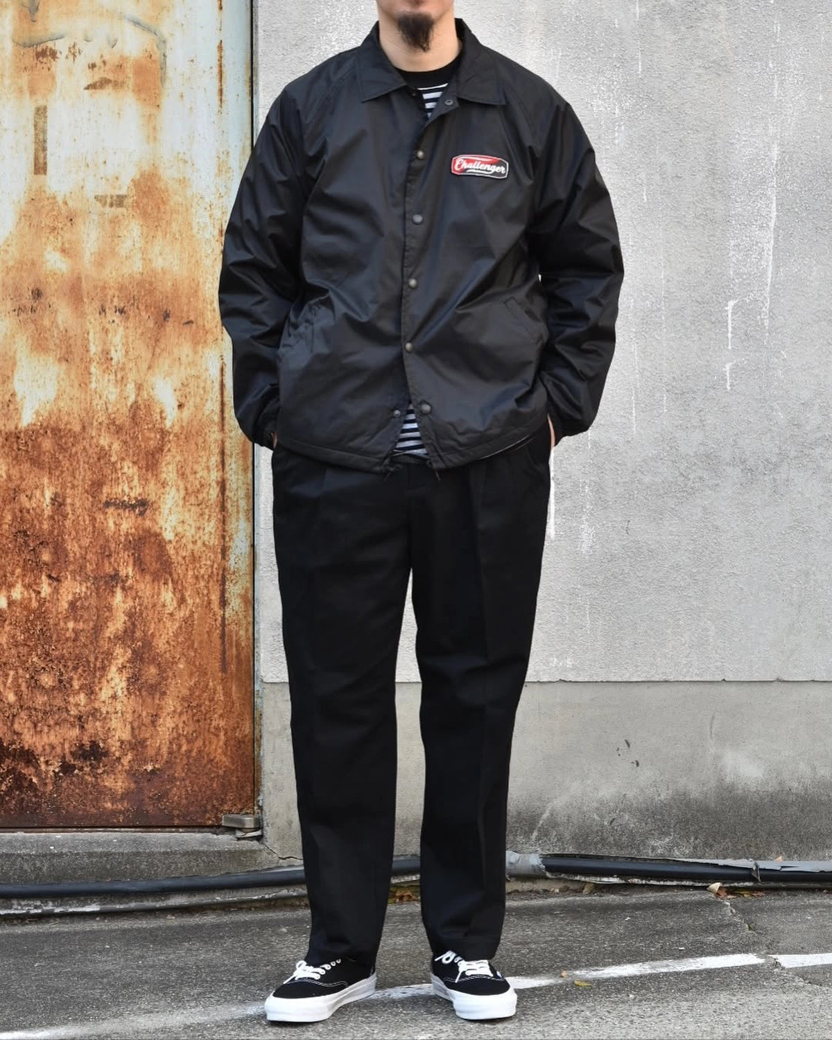 ジャケット・アウター CHALLENGER TWO TONE LOGO COACH JACKET XL CHALLENGER(チャレンジャー) / TWO TONE LOGO COACH JACKET