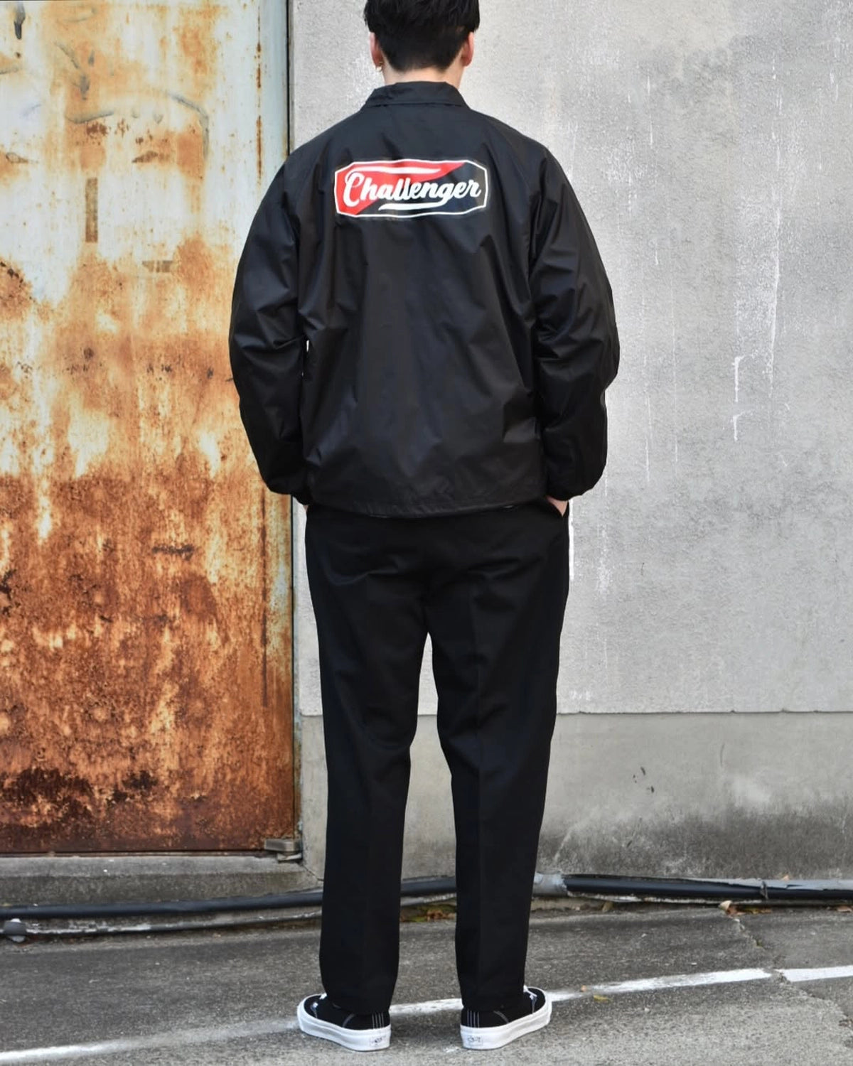 CHALLENGER / TWO TONE LOGO COACH JACKET (CLG-JK 025-005)