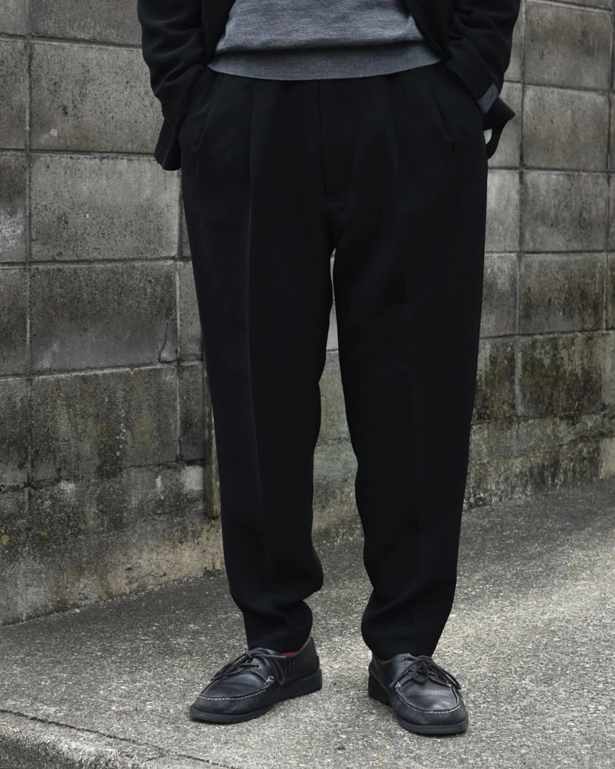 N.HOOLYWOOD COMPILE / WIDE TAPERED PANTS (PT07-095)