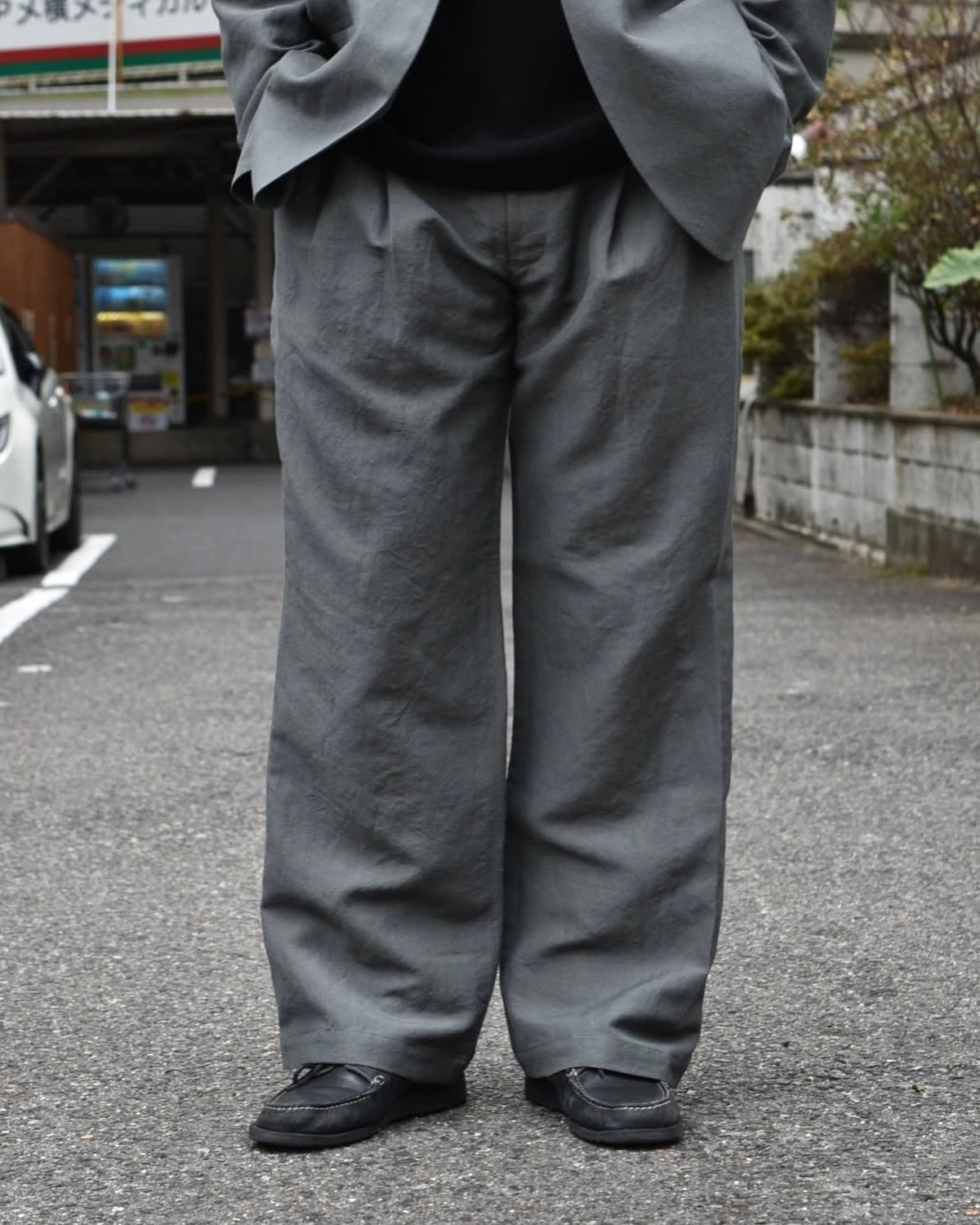 N.HOOLYWOOD COMPILE / TUCKED PANTS (2251-PT20-001)