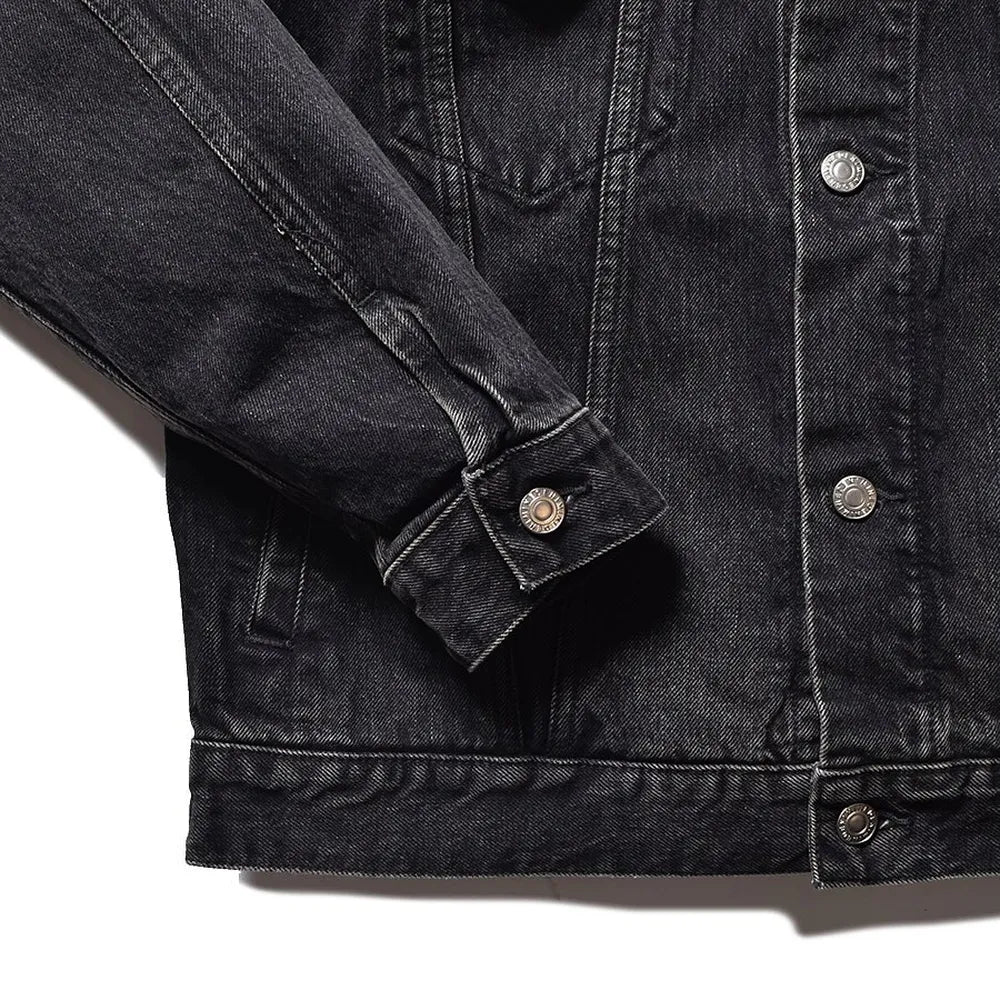 MINEDENIM  / Black Denim RF-GJKT (2409-8004)