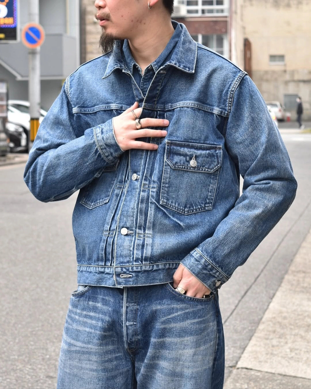 MASSES / DENIM JKT H.WASH (1251008013)