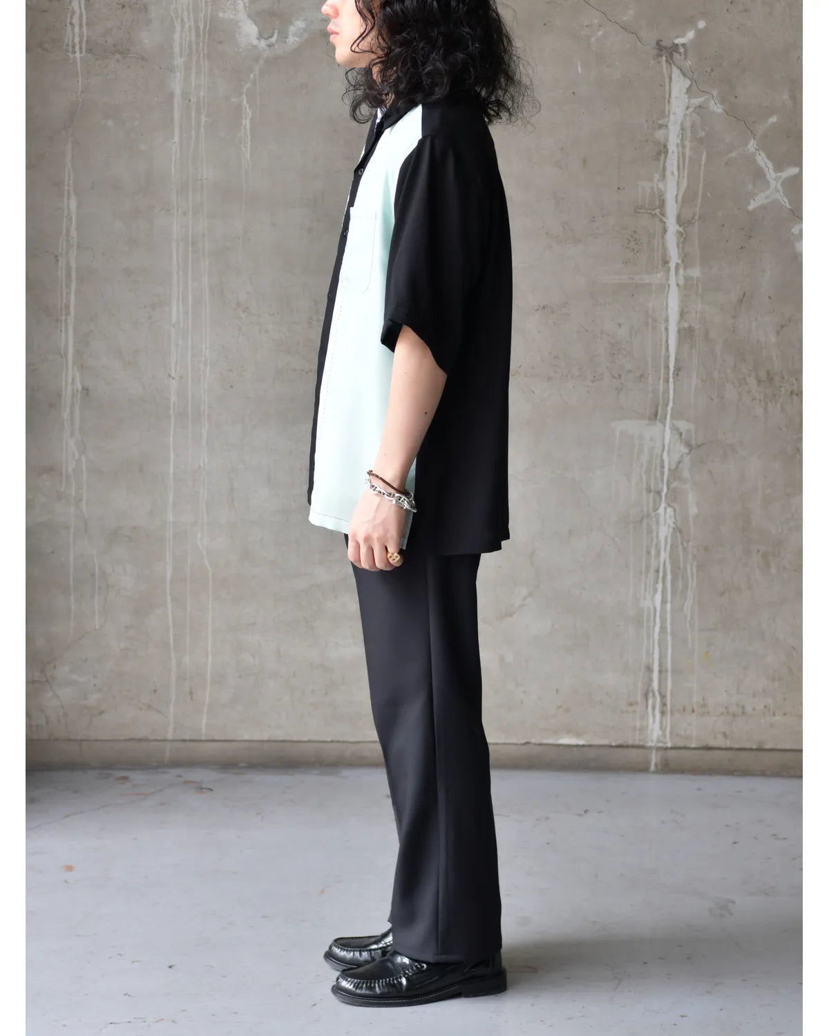 WACKO MARIA / SWITCHING SHIRT S/S -TYPE-1- (26SS-WMS-OC02)