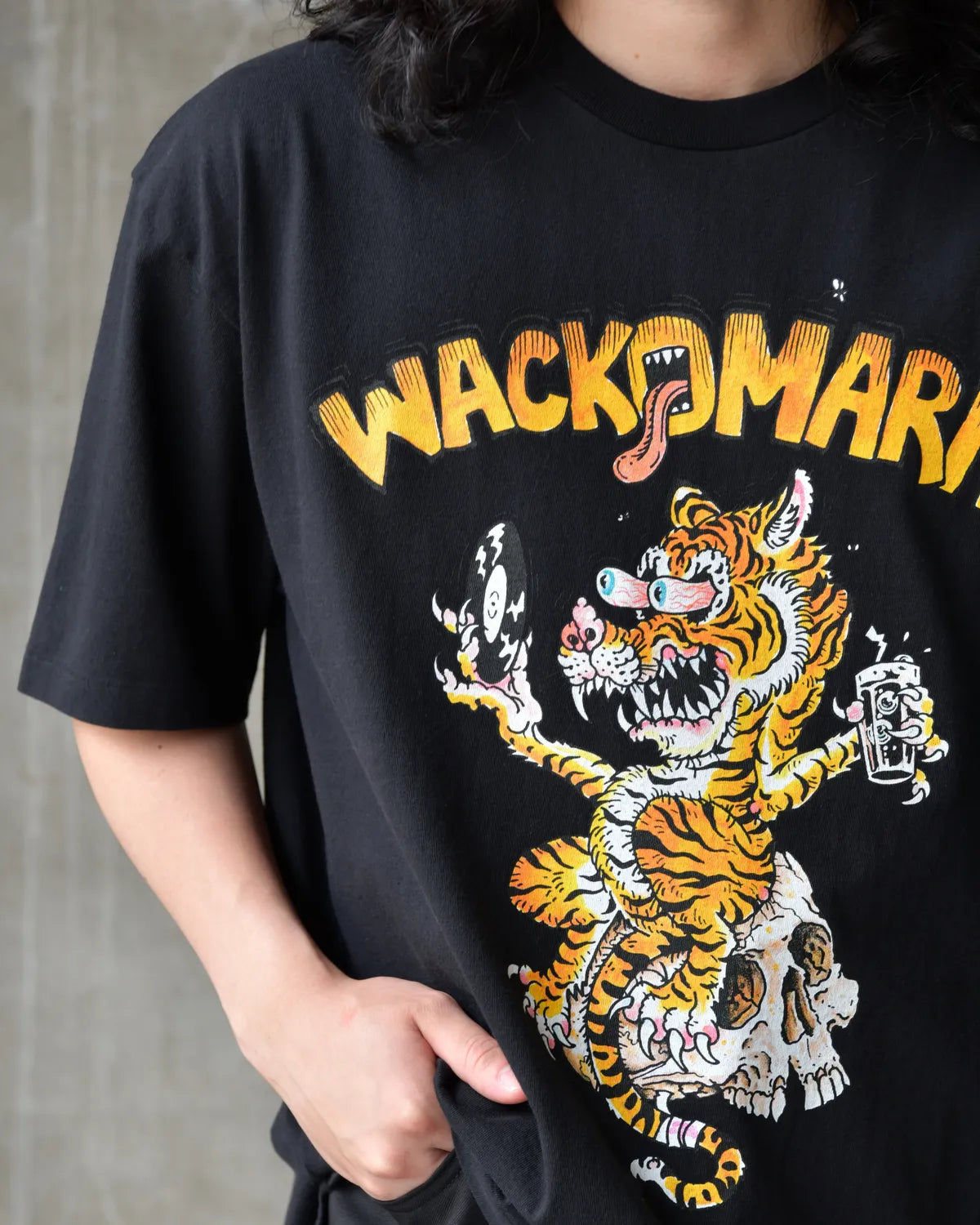 WACKO MARIA × TIM LEHI / WASHED HEAVY WEIGHT T-SHIRTS (26SS-WMT-WT01)