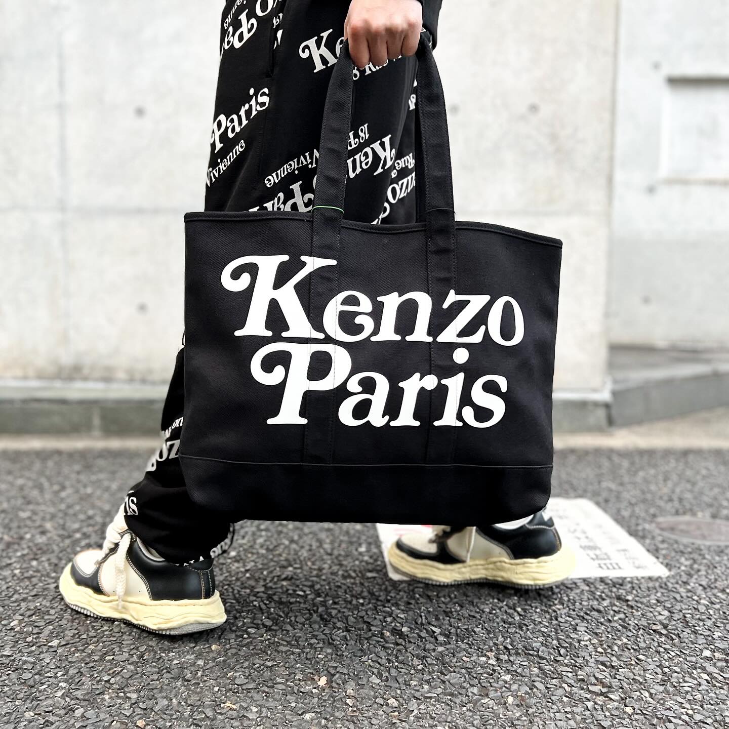 KENZO / × VERDY 'KENZO UTILITY' LARGE TOTE BAG