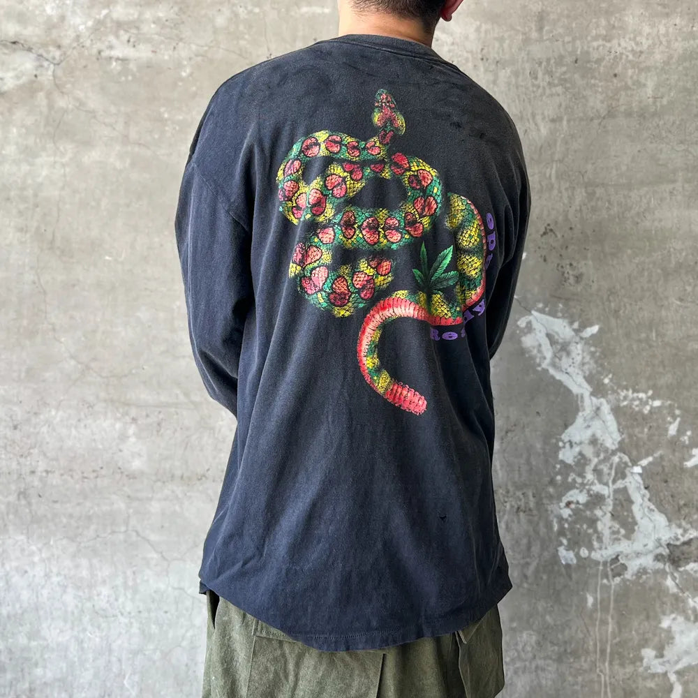 READYMADE / LS T-SHIRTS SNAKE  (RE-CO-BK-00-00-282)